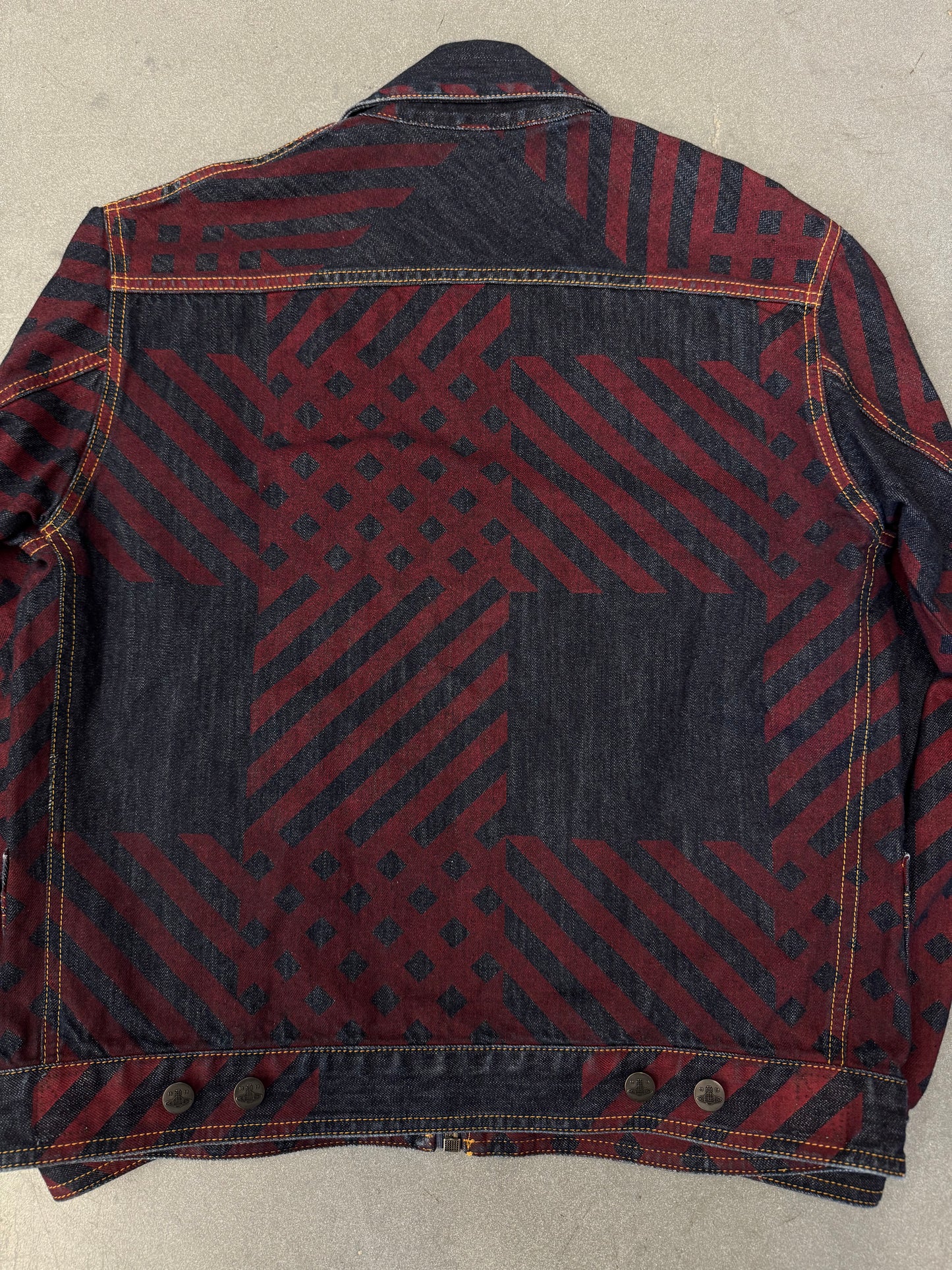 VIVIENNE WESTWOOD ANGLOMANIA CHECK PRINT COACH JACKET