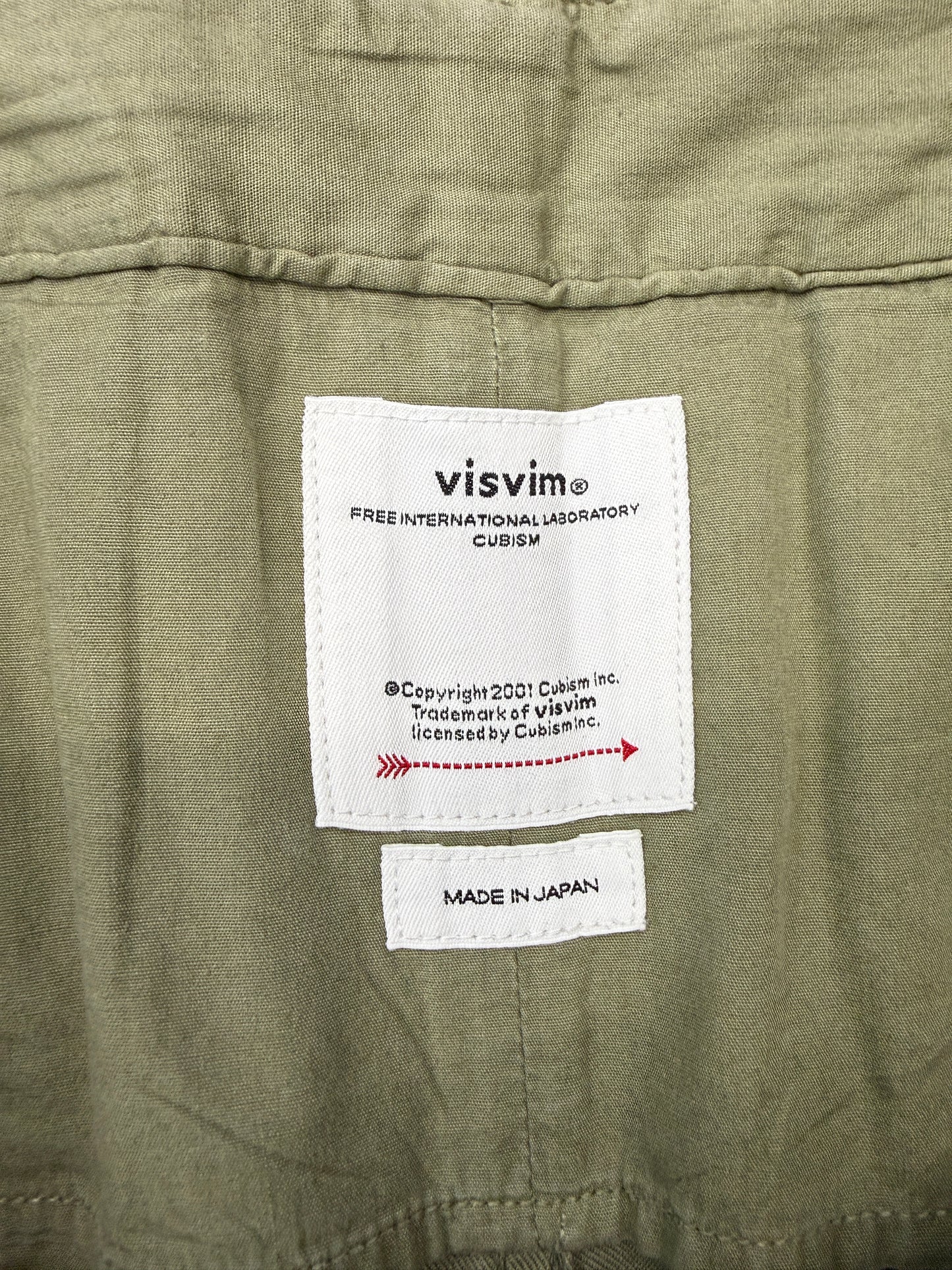VISVIM REPAIRED CHINO PANT - FIELD