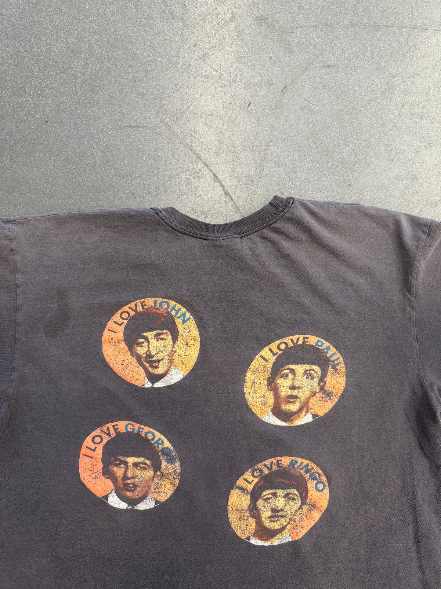 90S THE BEATLES "CLASSIC BEATLES" TEE (HANES TAG)