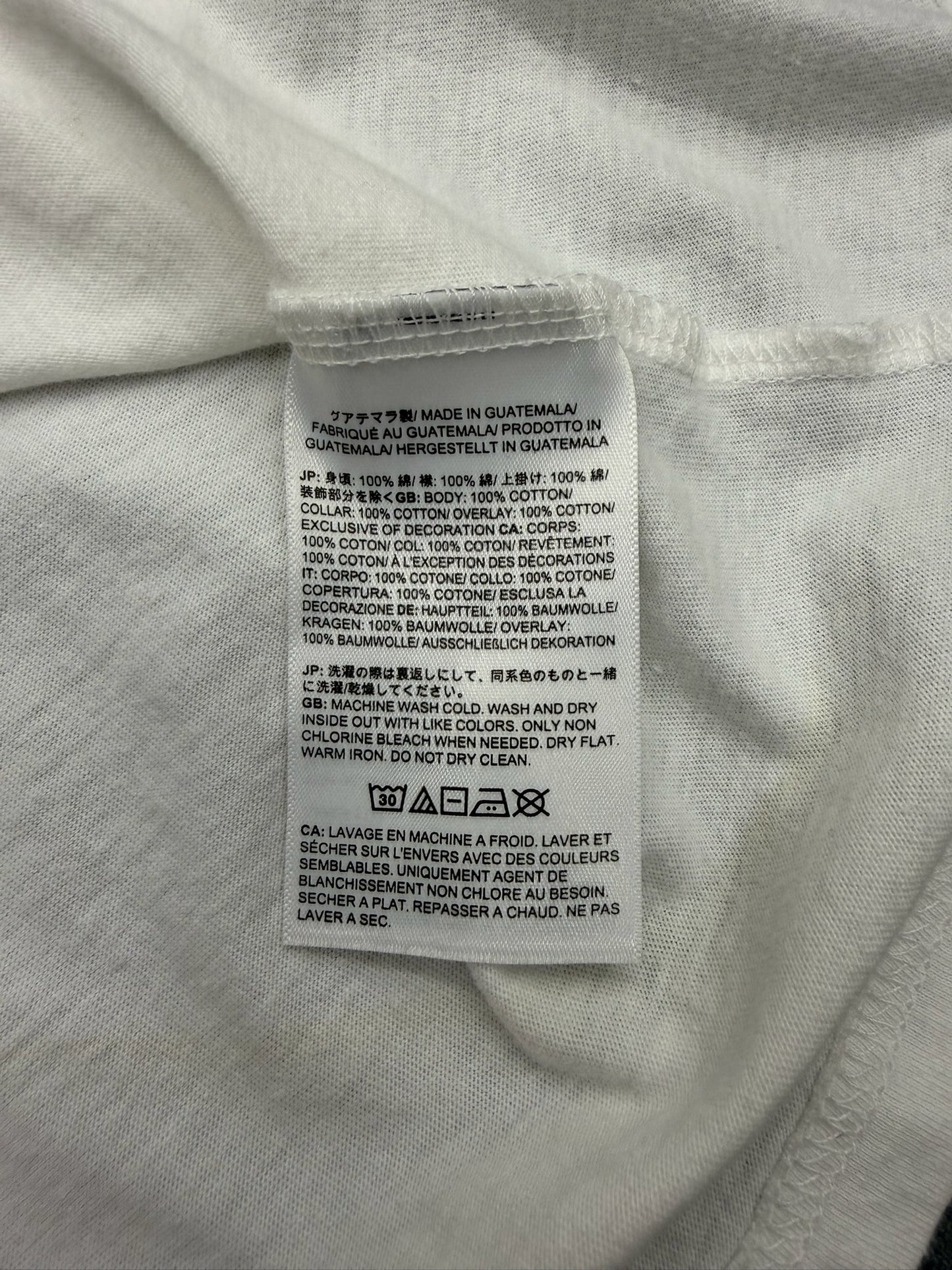 SS22 SUPREME THE NORTH FACE BANDANA TEE - WHITE