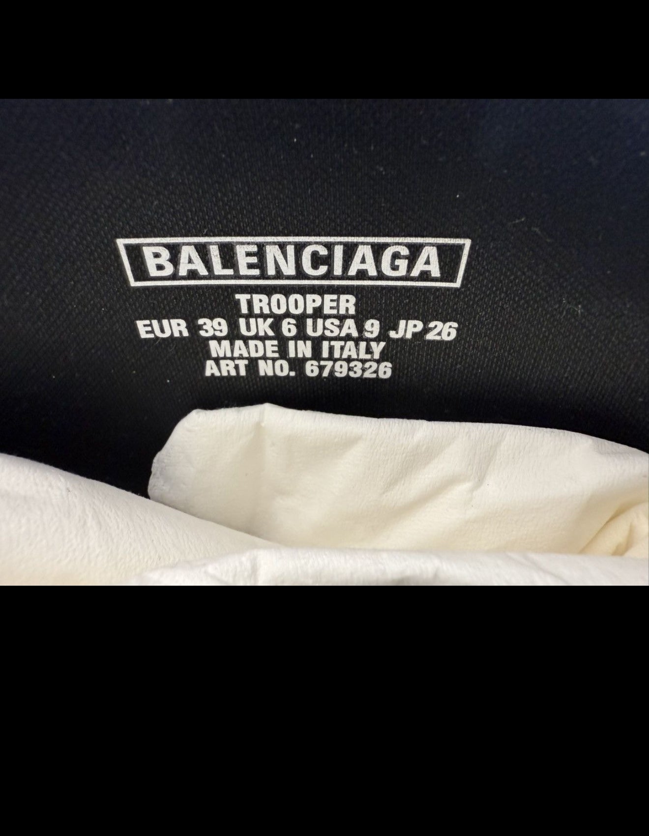 SIZE 39 BALENCIAGA BLACK RUBBER TROOPER BOOTIE