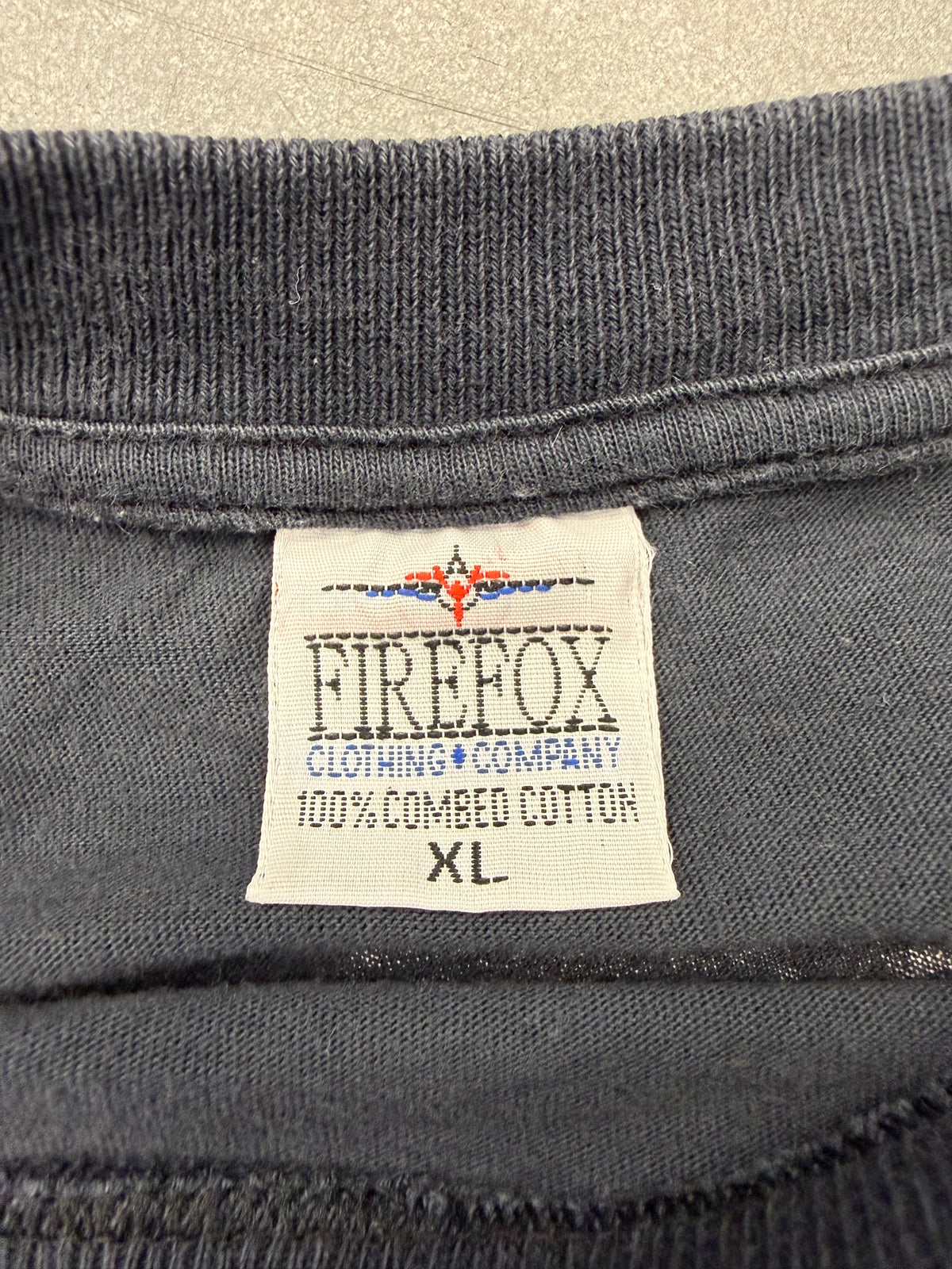 1990 THE CURE MIXED UP LS TEE (FIREFOX TAG)