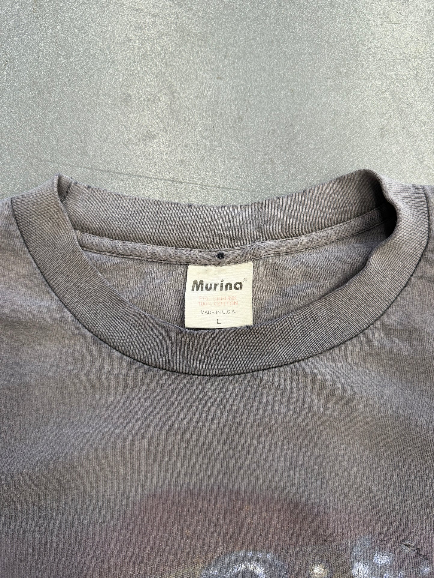 90'S DENNIS RODMAN COWBOY HAT FADED TEE (MURINA TAG)