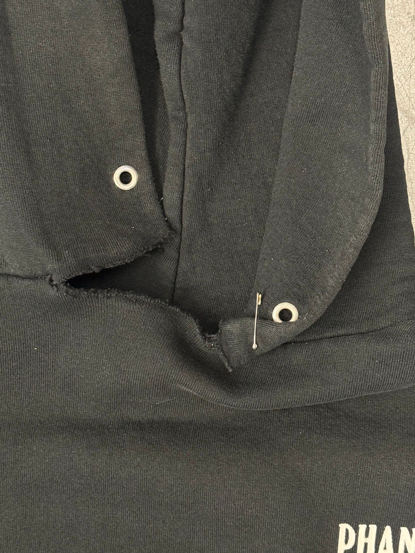 90S PHANTOM MOTORCYCLES PITTSBURGH, PA PULLOVER HOODIE (JERZEES TAG)