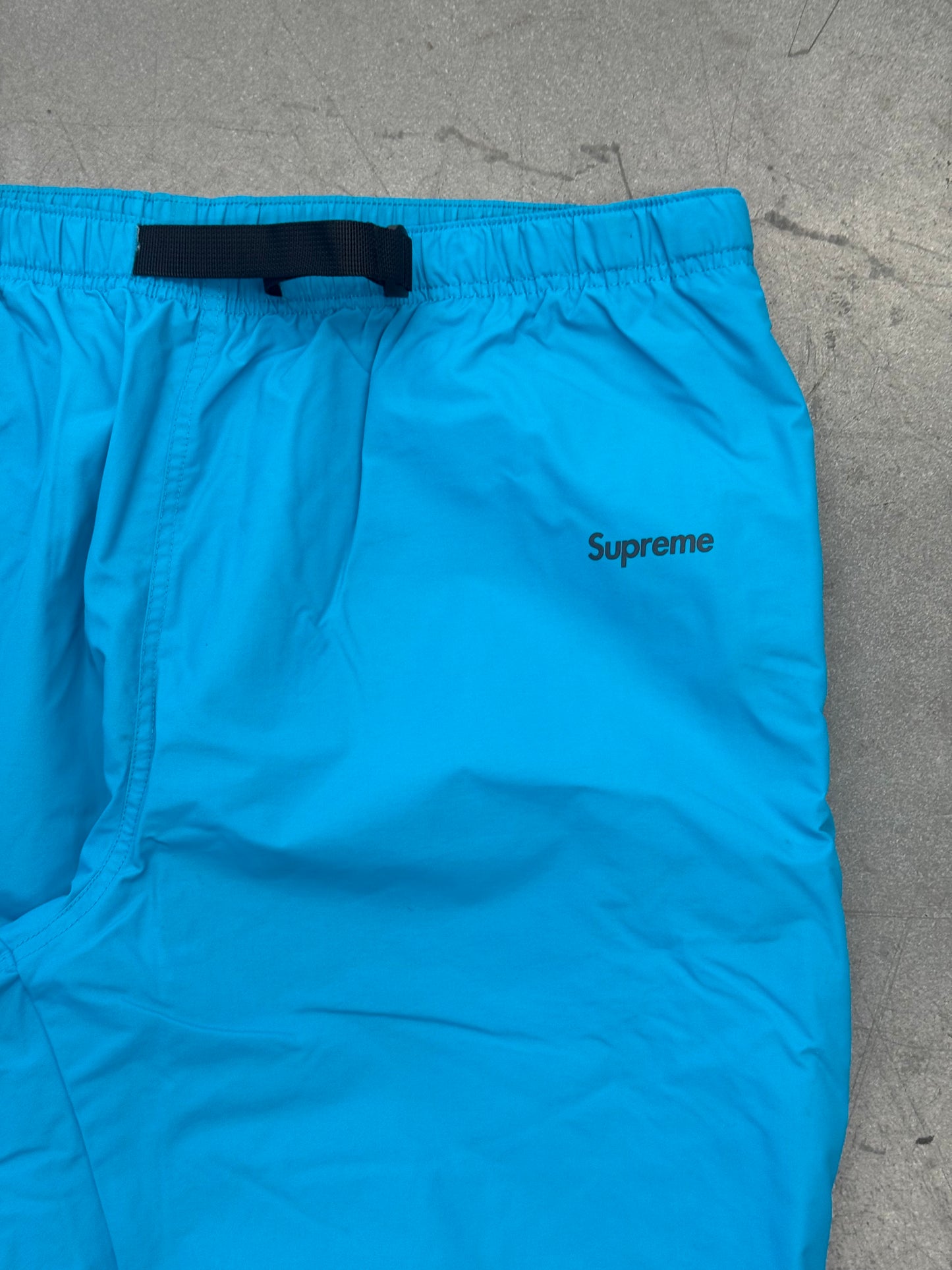 FW17 SUPREME X NIKE TRAIL RUNNING PANTS - BLUE