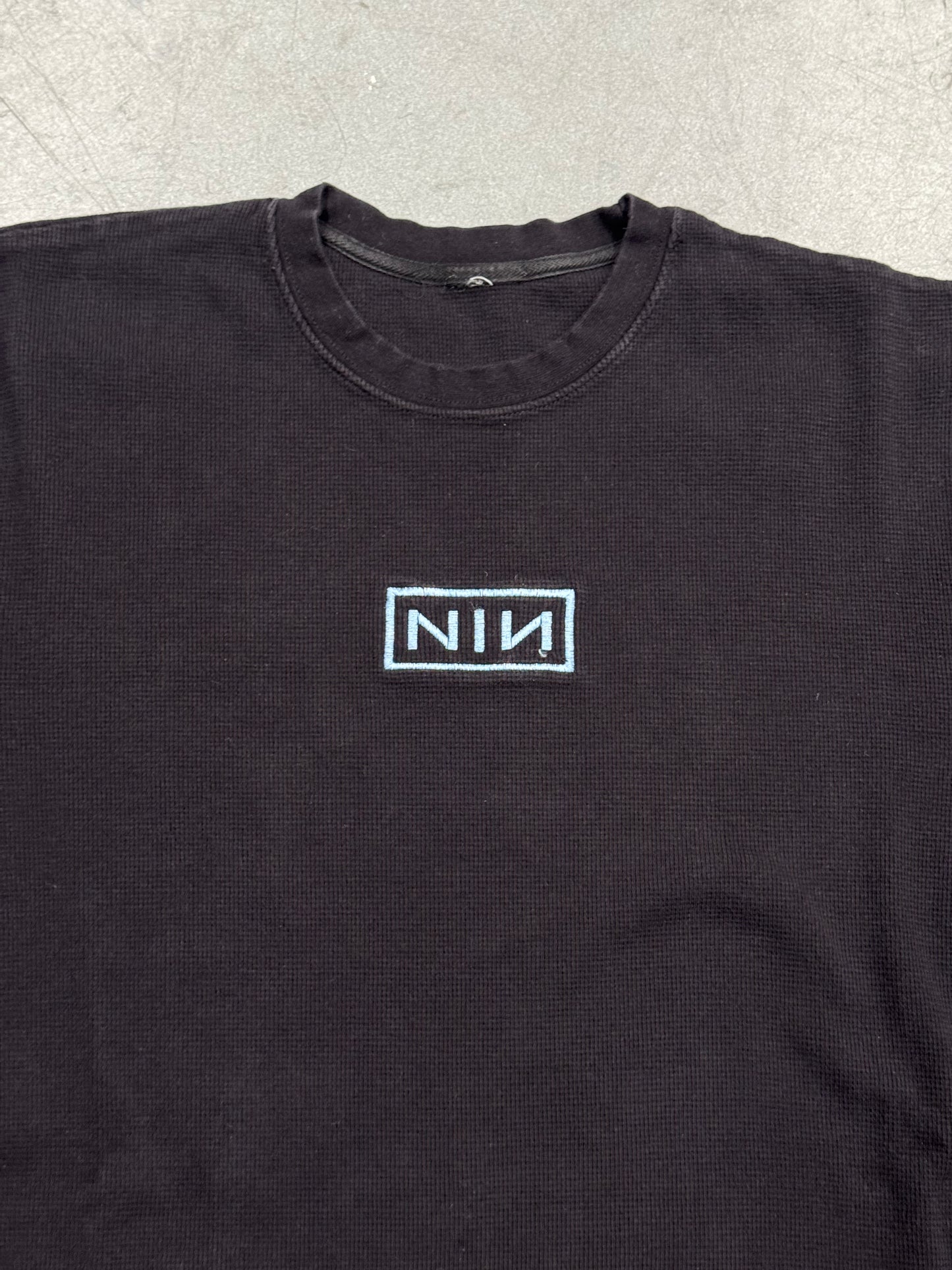2005 NINE INCH NAILS WITH TEETH LS THERMAL (PULLED TAG)