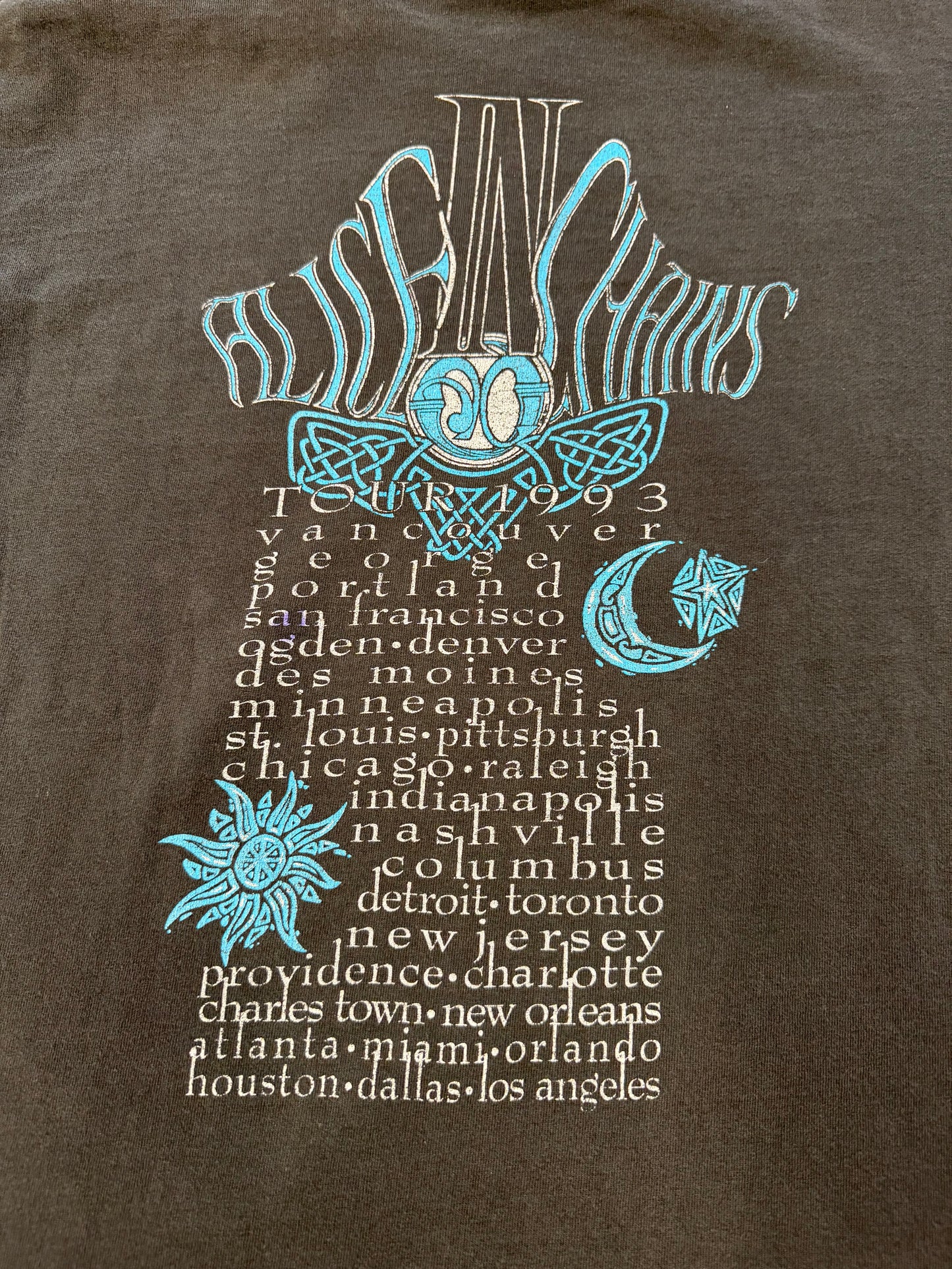 1993 ALICE IN CHAINS TOUR TEE (FOTL TAG)