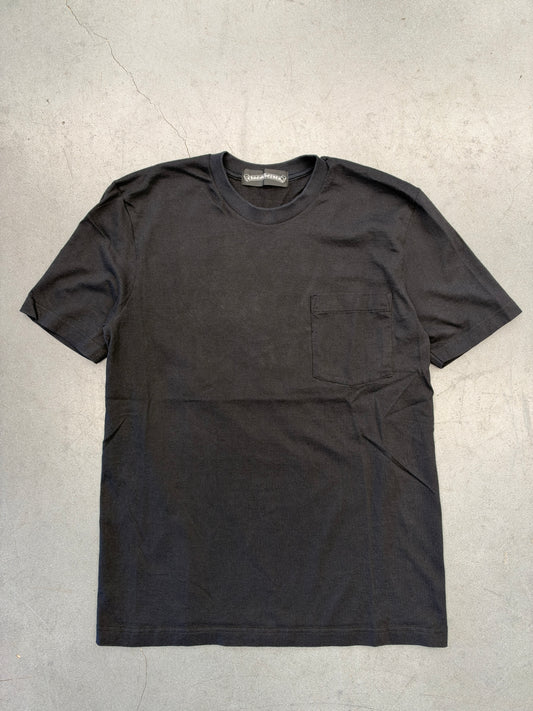 CHROME HEARTS X GUNZE MADE IN JAPAN POCKET TEE - BLACK