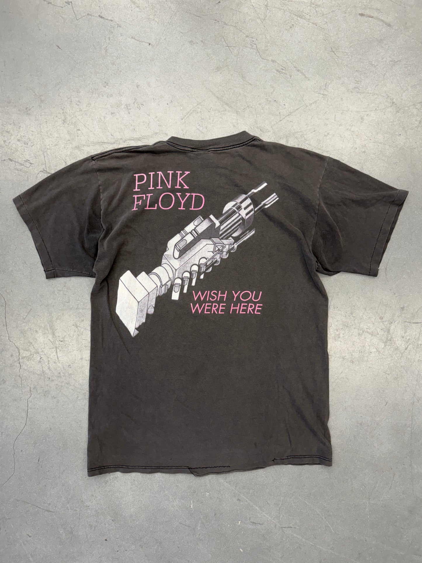 1992 PINK FLOYD WISH YOU WERE TOUR TEE (BROCKUM TAG)