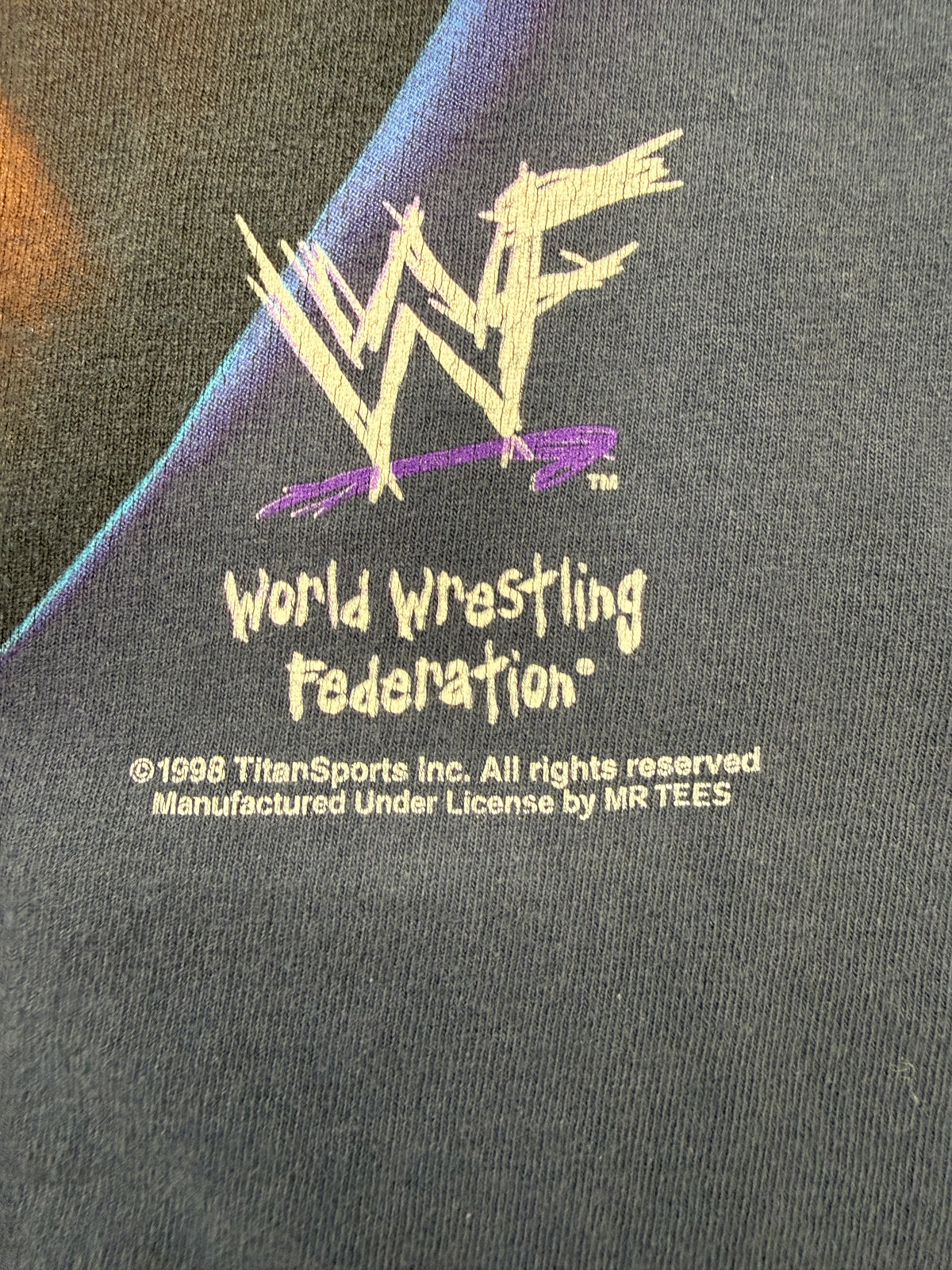 1998 WWF RATTLER STONE COLD TEE (TULTEX TAG)