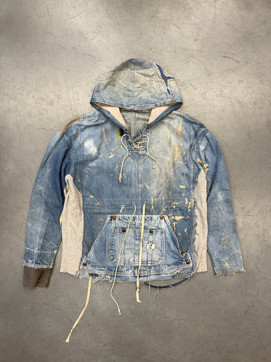 GREG LAUREN 1/1 VINTAGE BIG MAC DENIM PARKA