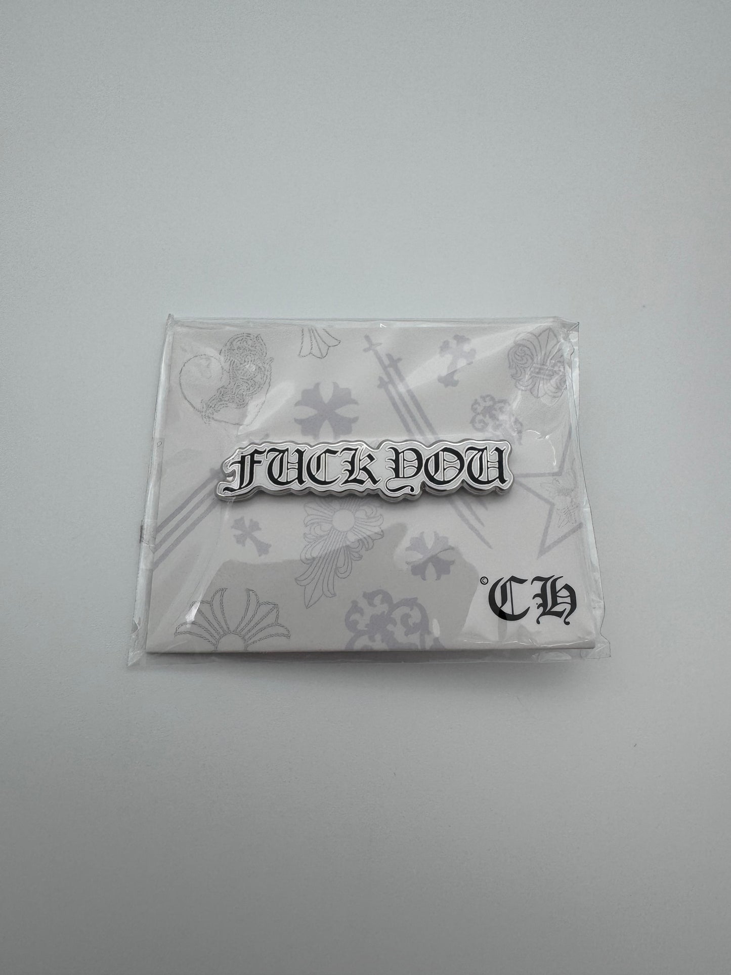 CHROME HEARTS FUCK YOU PIN (NEW)