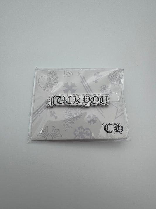 CHROME HEARTS FUCK YOU PIN (NEW)