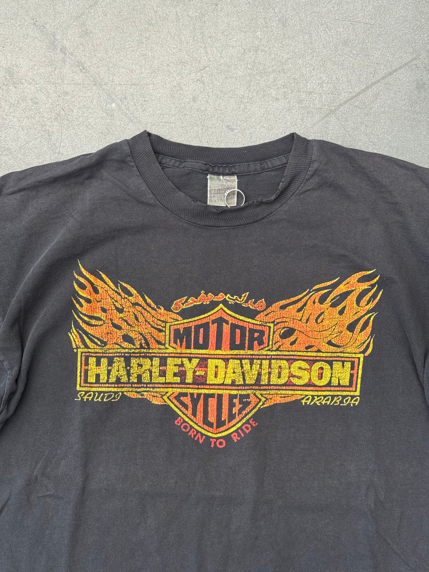 80S HARLEY-DAVIDSON SAUDI ARABIA TEE (SCREEN STARS TAG)
