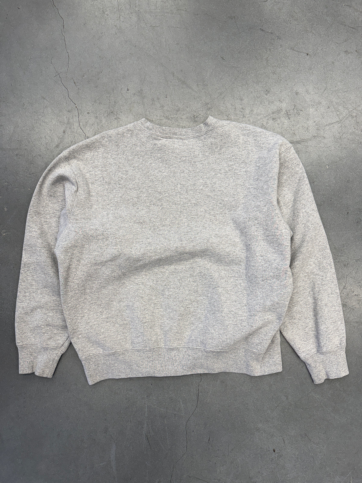 SUPREME SMALL CHEST BOX LOGO CREWNECK SWEATER - HEATHER GREY