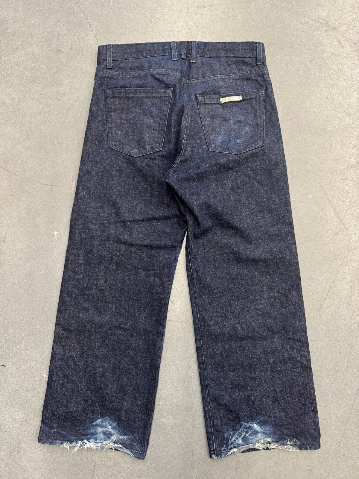 CHROME HEARTS KS RAW DENIM JEANS