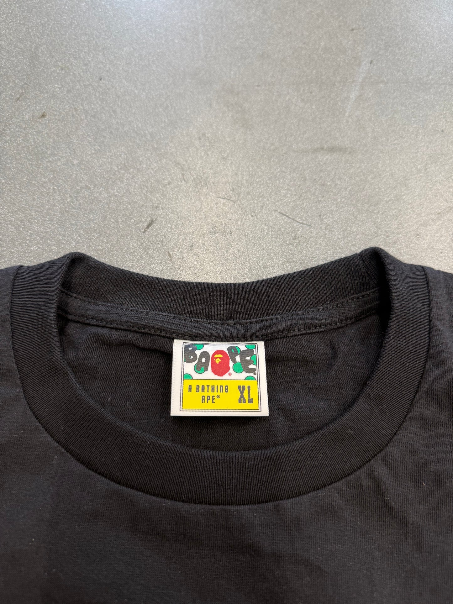 SS25 A BATHING APE BAPE TRANSIT AUTHORITY SHIRT (NEW) (XL)