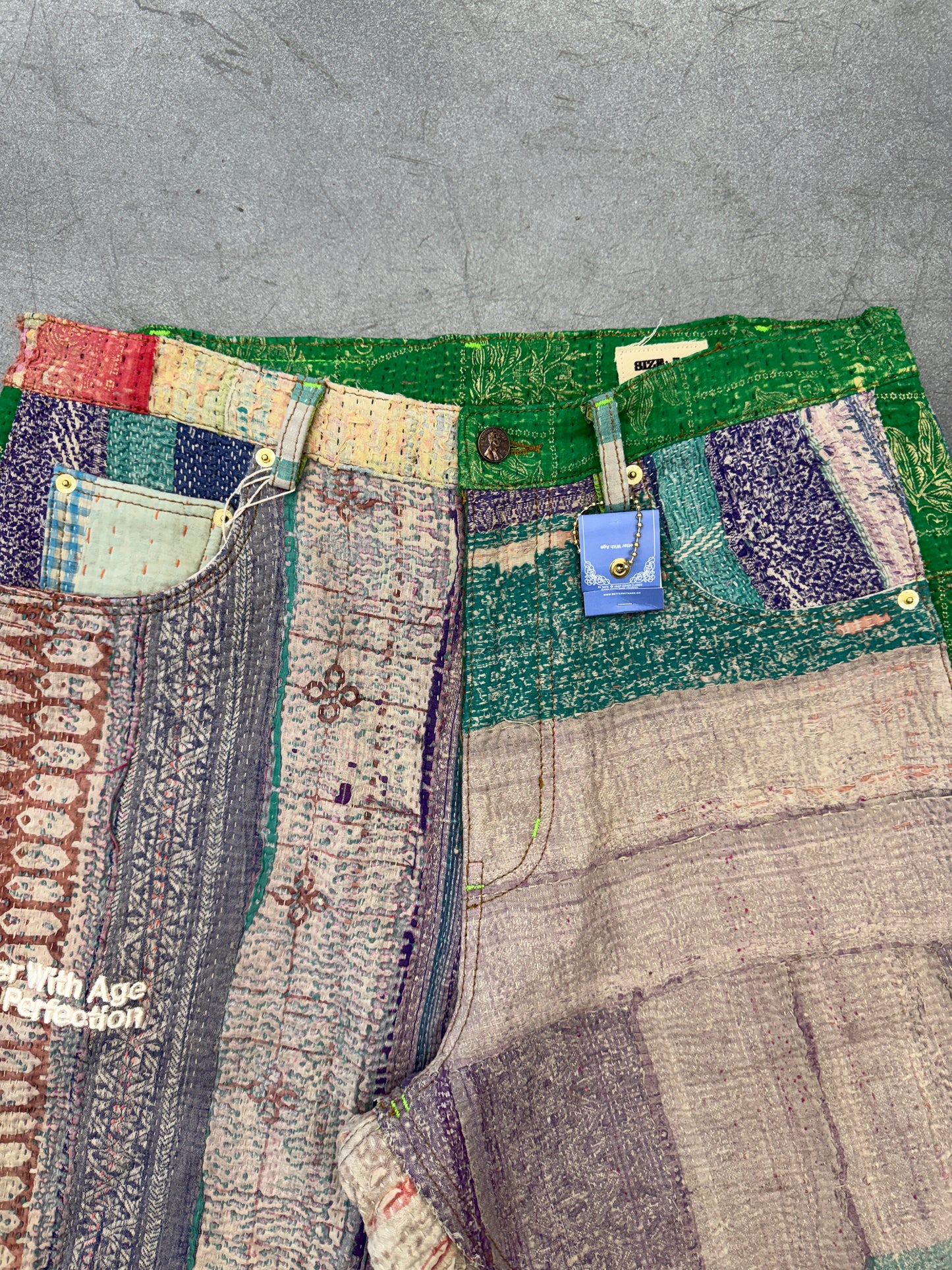 BETTER WITH AGE ISAAC HAND-QUILTED SHORT