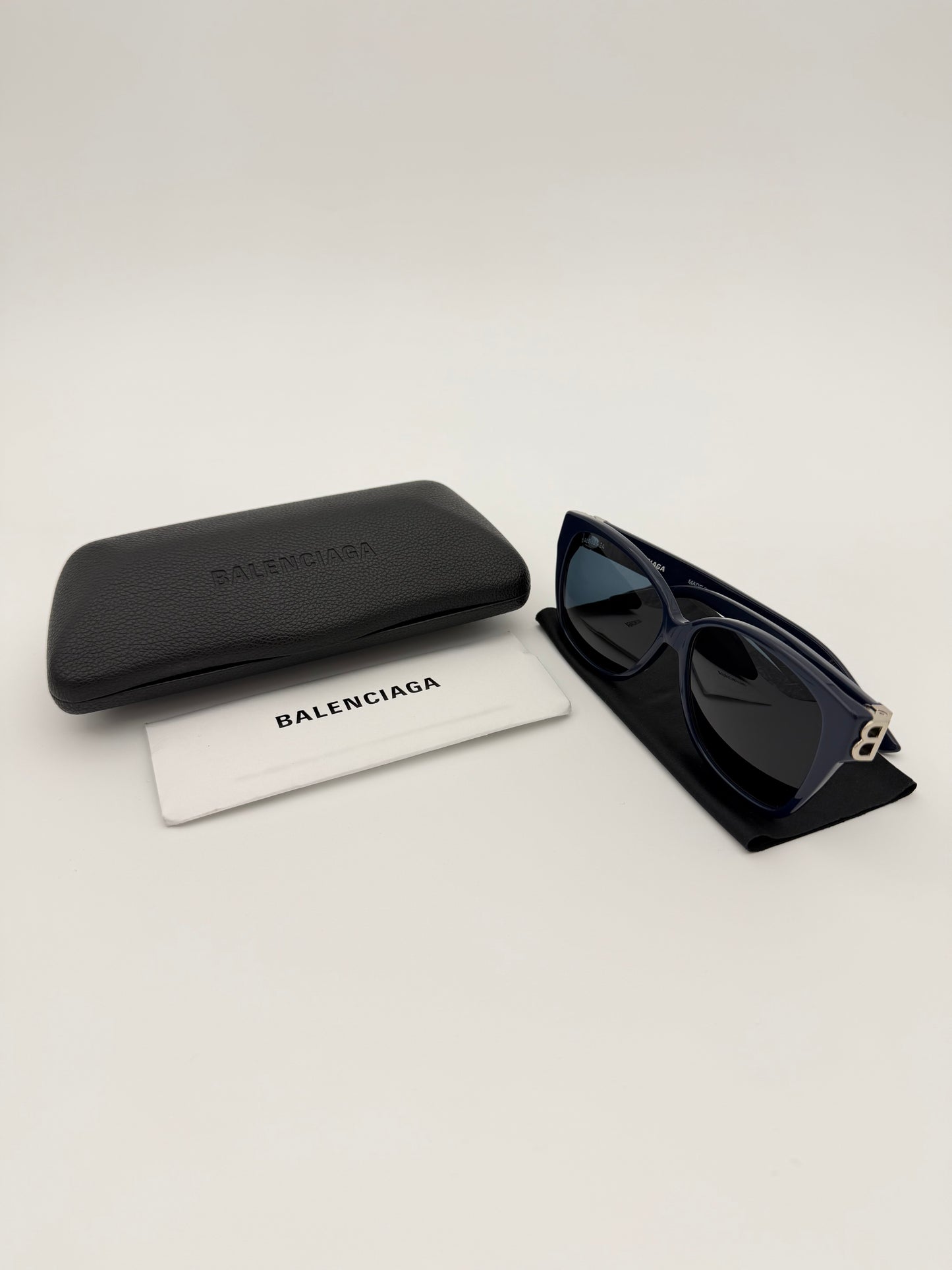 BALENCIAGA BB0135SA 004 SUNGLASSES (W/ CASE)