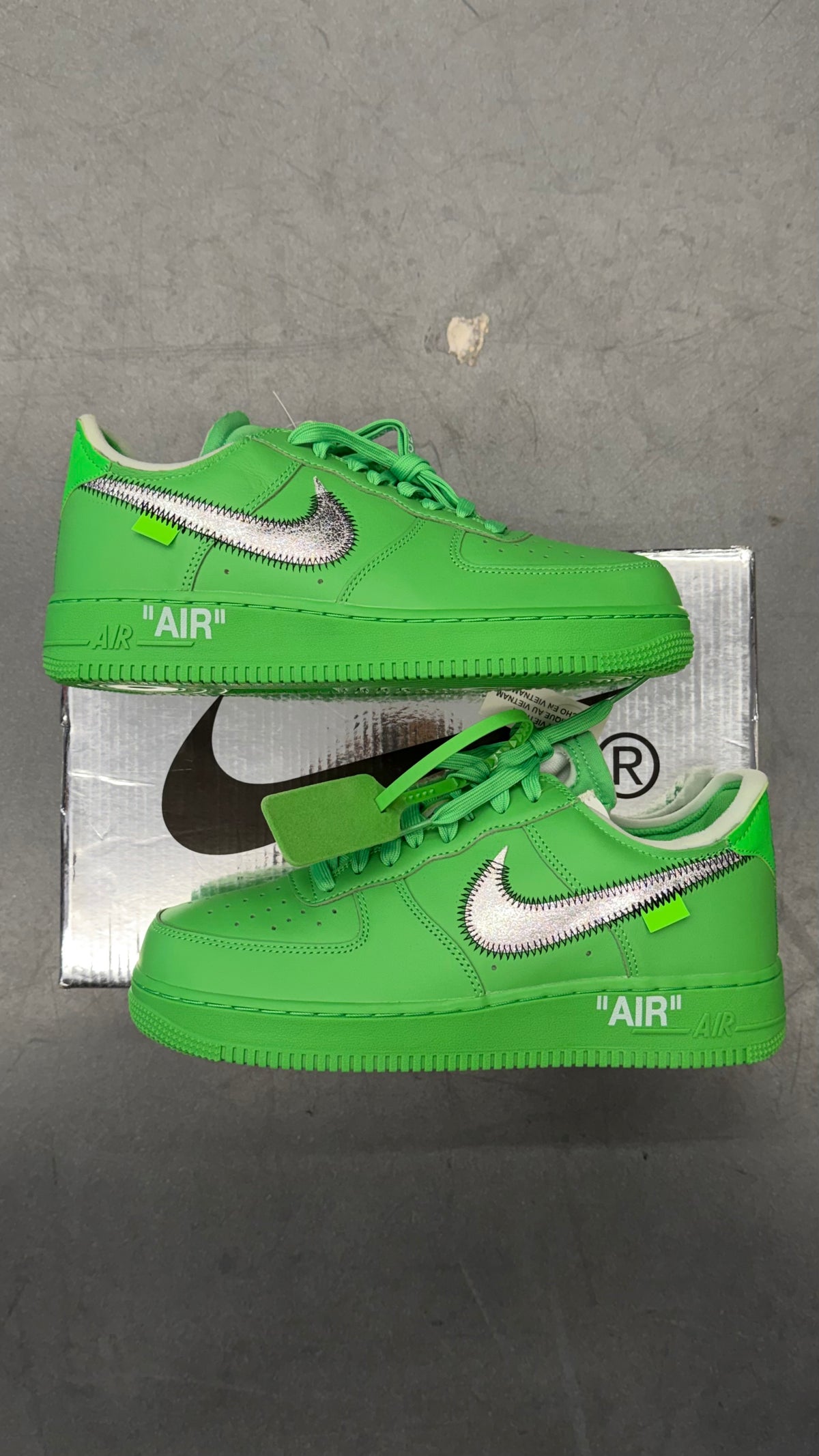 2022 NIKE AIR FORCE 1 LOW OFF-WHITE BROOKLYN