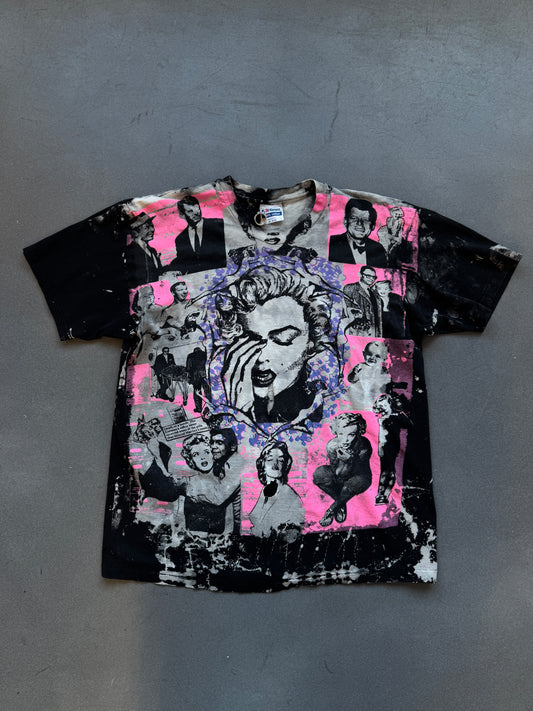 80’S MARILYN MONROE MOSQUITOHEAD DISTRESSED TEE (HANES TAG)