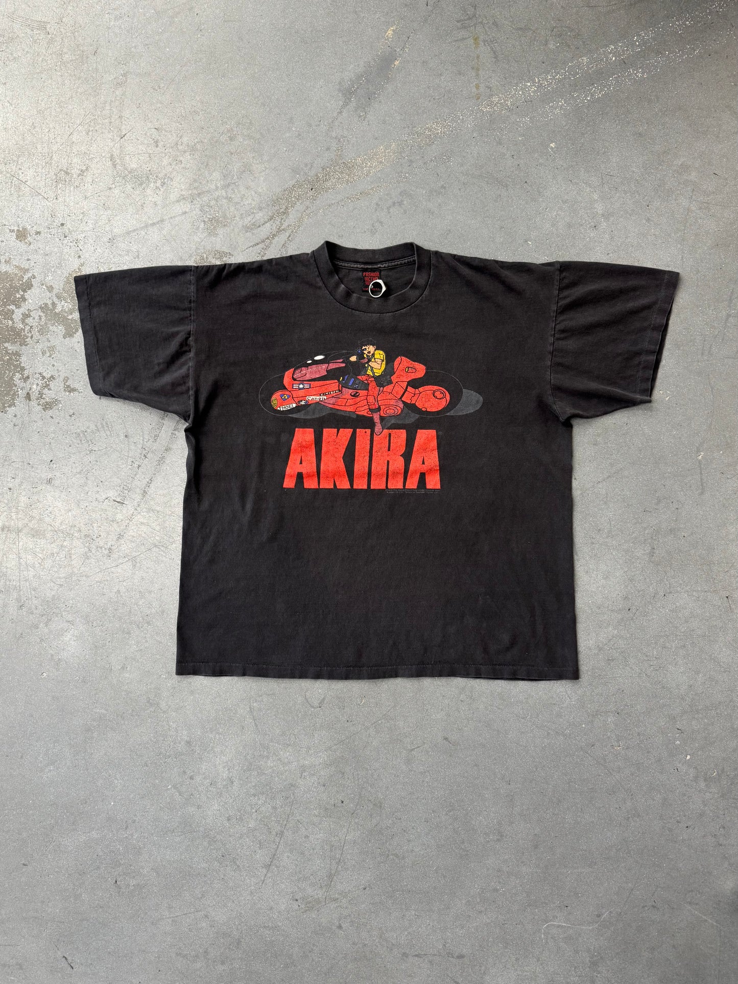 1988 AKIRA KANEDA MOTORCYCLE PILL TEE (FASHION VICTIM TAG)