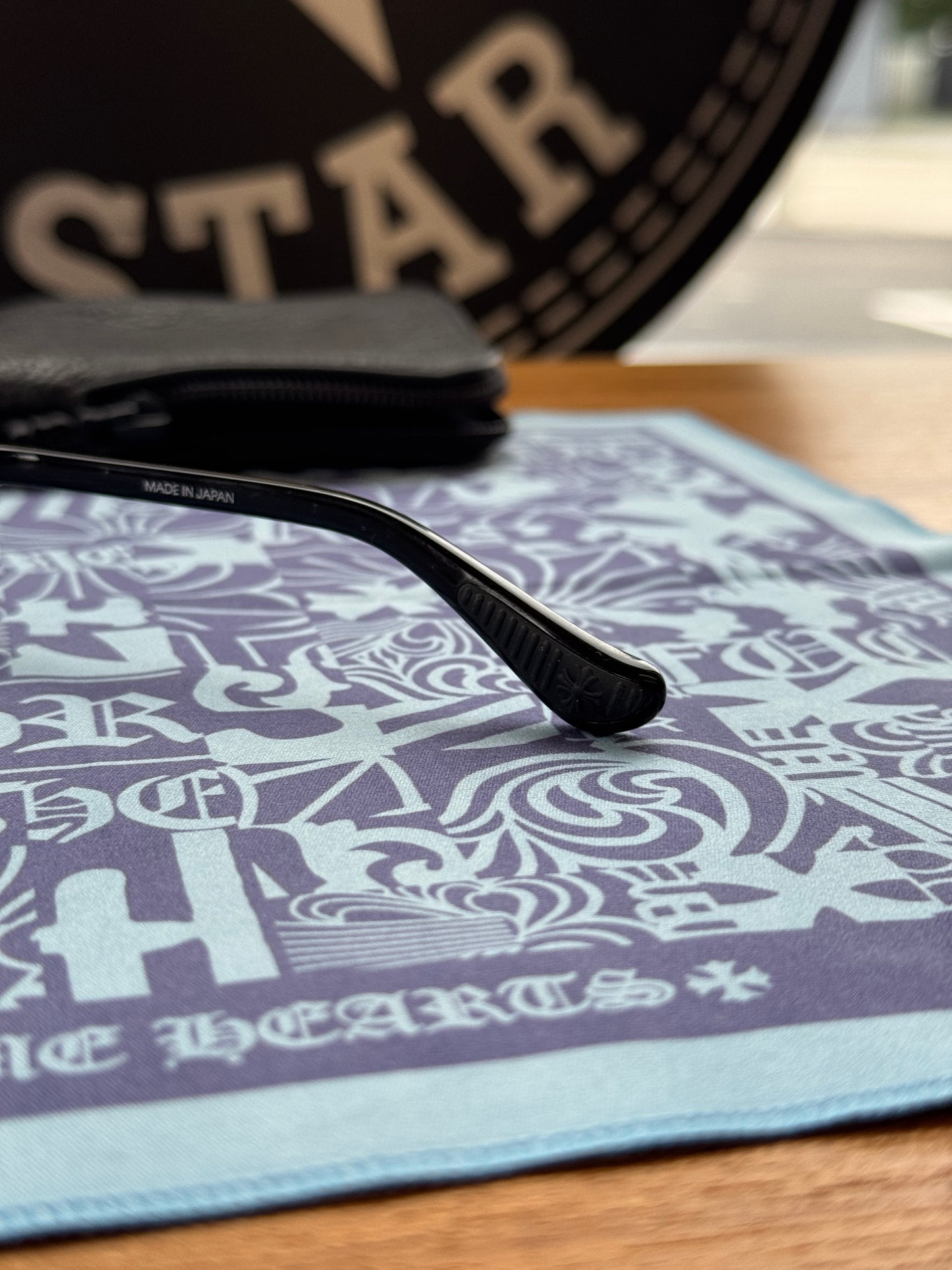 CHROME HEARTS DEEP II SUNGLASSES BLACK (WITH CASE)