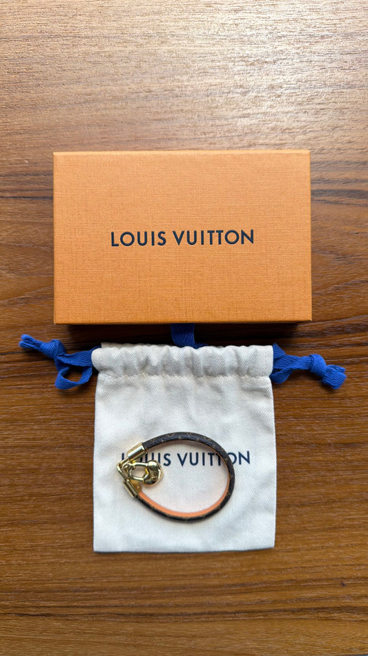 LOUIS VUITTON MONOGRAM CRAZY IN LOCK CHARM BRACELET