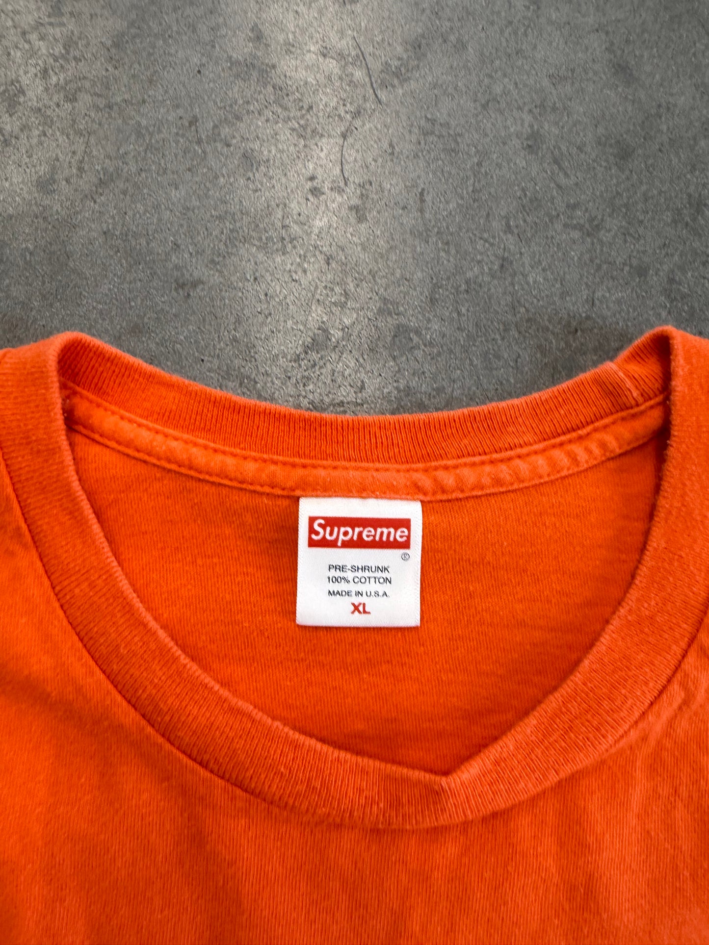 SS18 SUPREME THE PRODIGY TEE - ORANGE