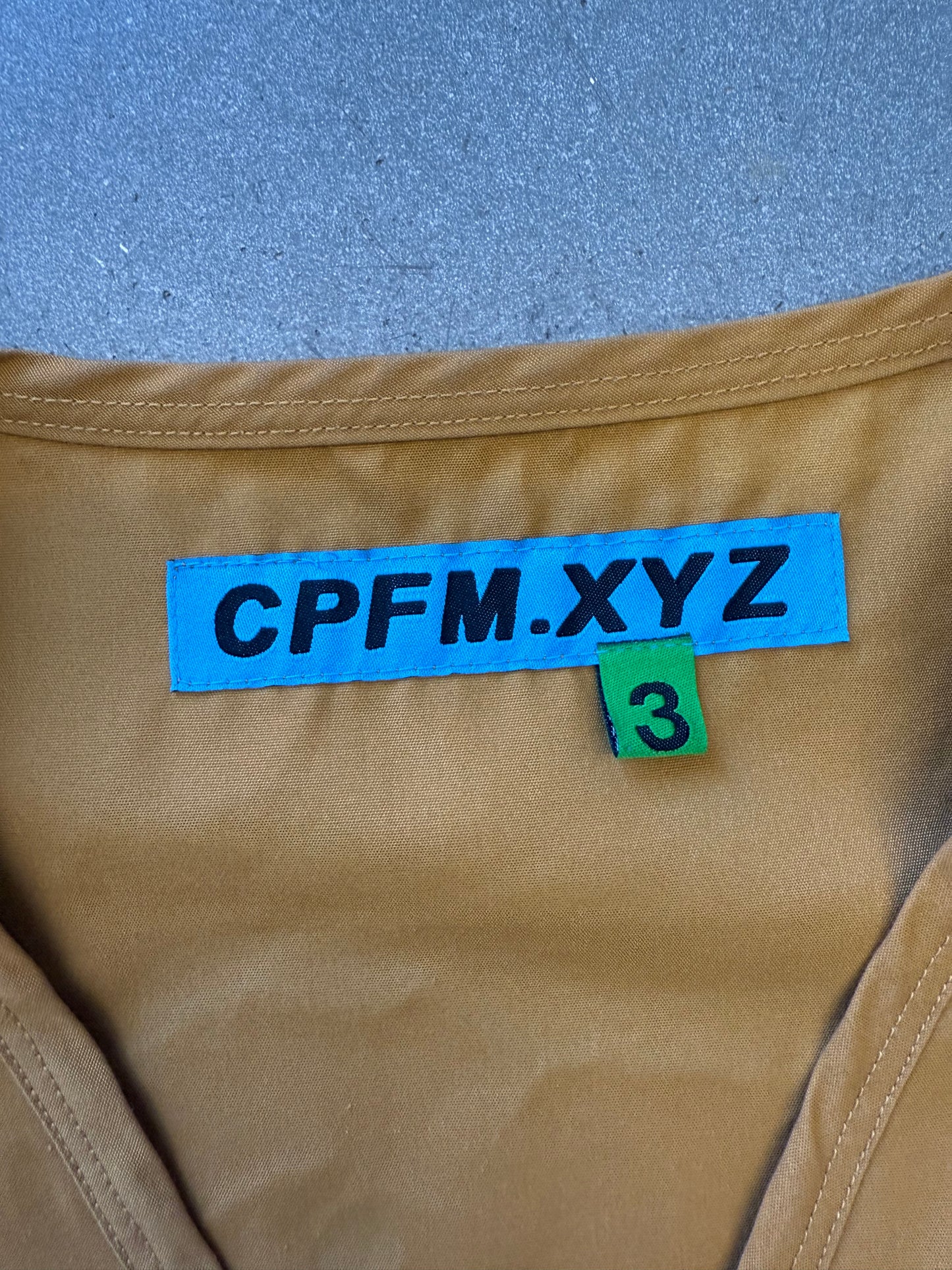 CPFM GARDENING CLUB VEST CACTUS PLANT FLEA MARKET