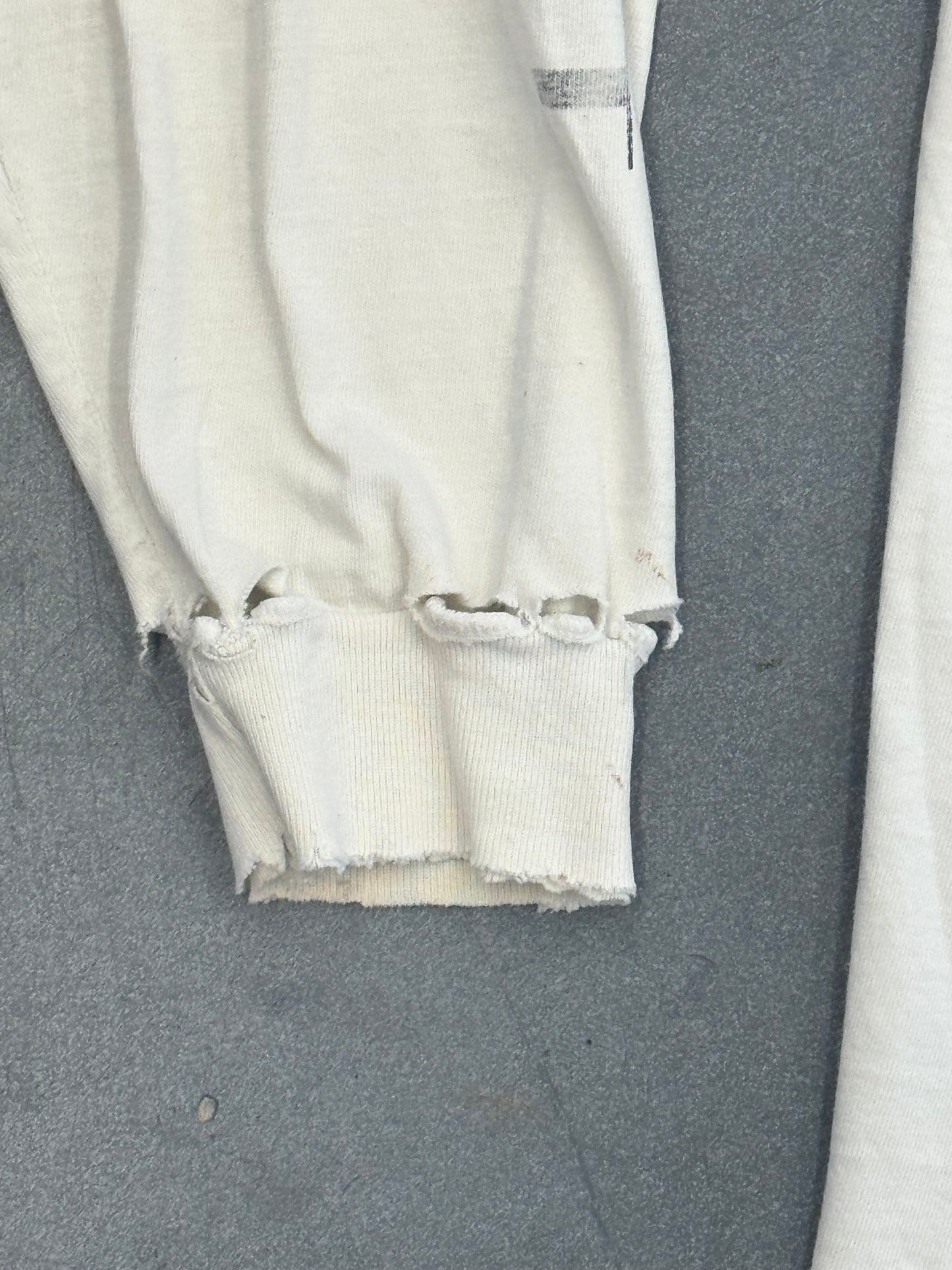 90S VINTAK PRIZM "THE POWER OF SIMPLICITY" DISTRESSED LS TEE (HANES TAG)