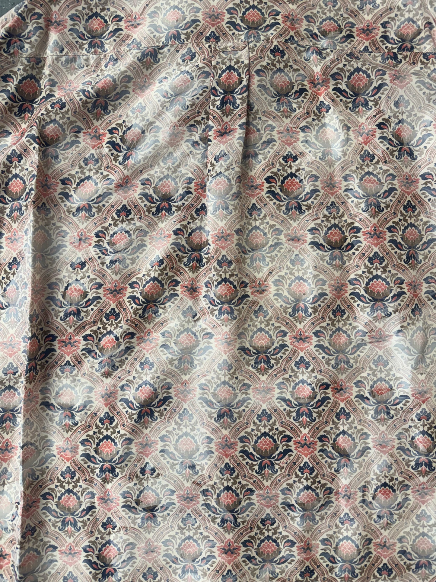 2021 DIOR X AMOAKO BOAFO MEN SILK LS SHIRT