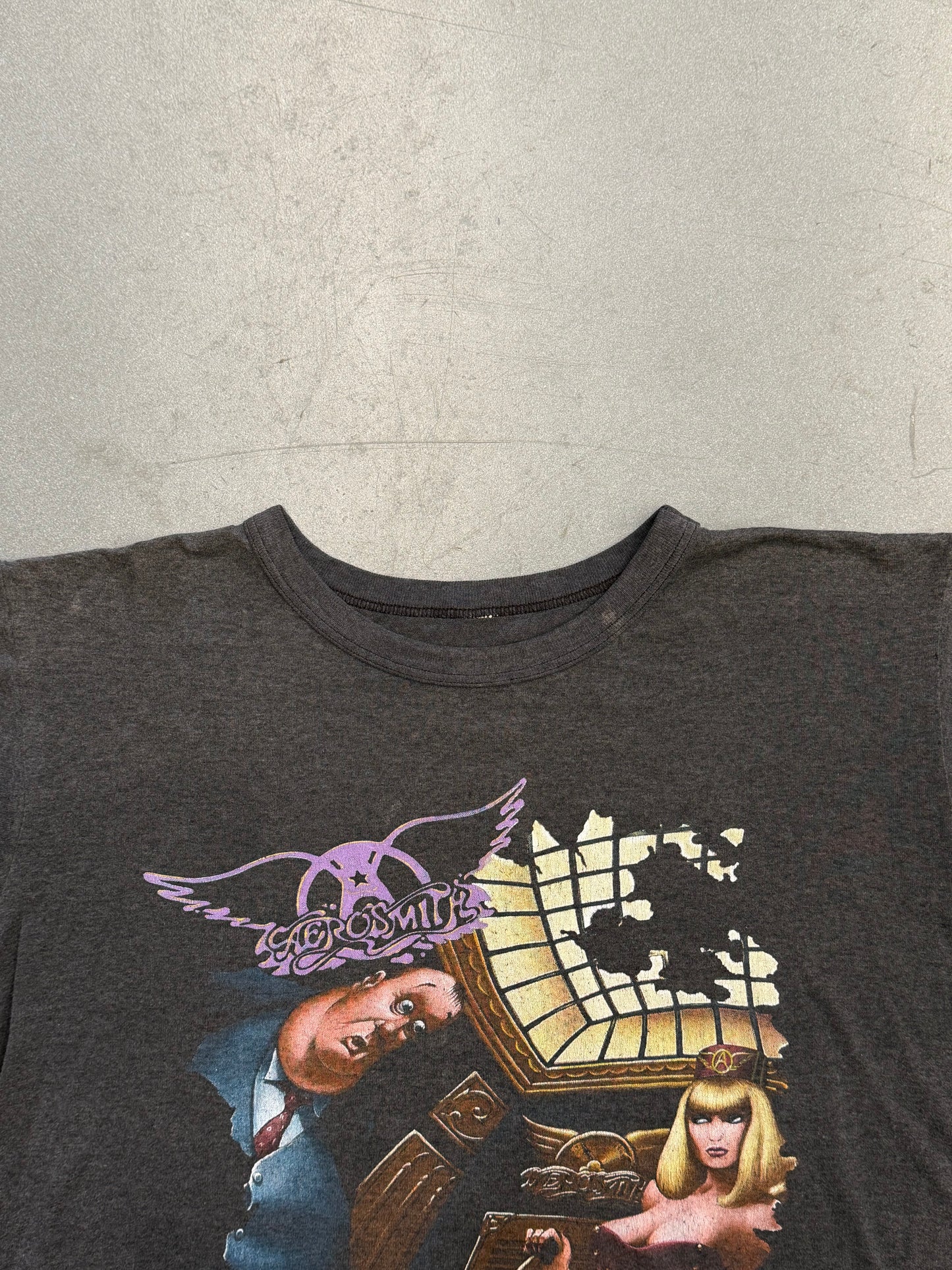 1989 AEROSMITH AERO FORCE ONE TEE (PULLED TAG)