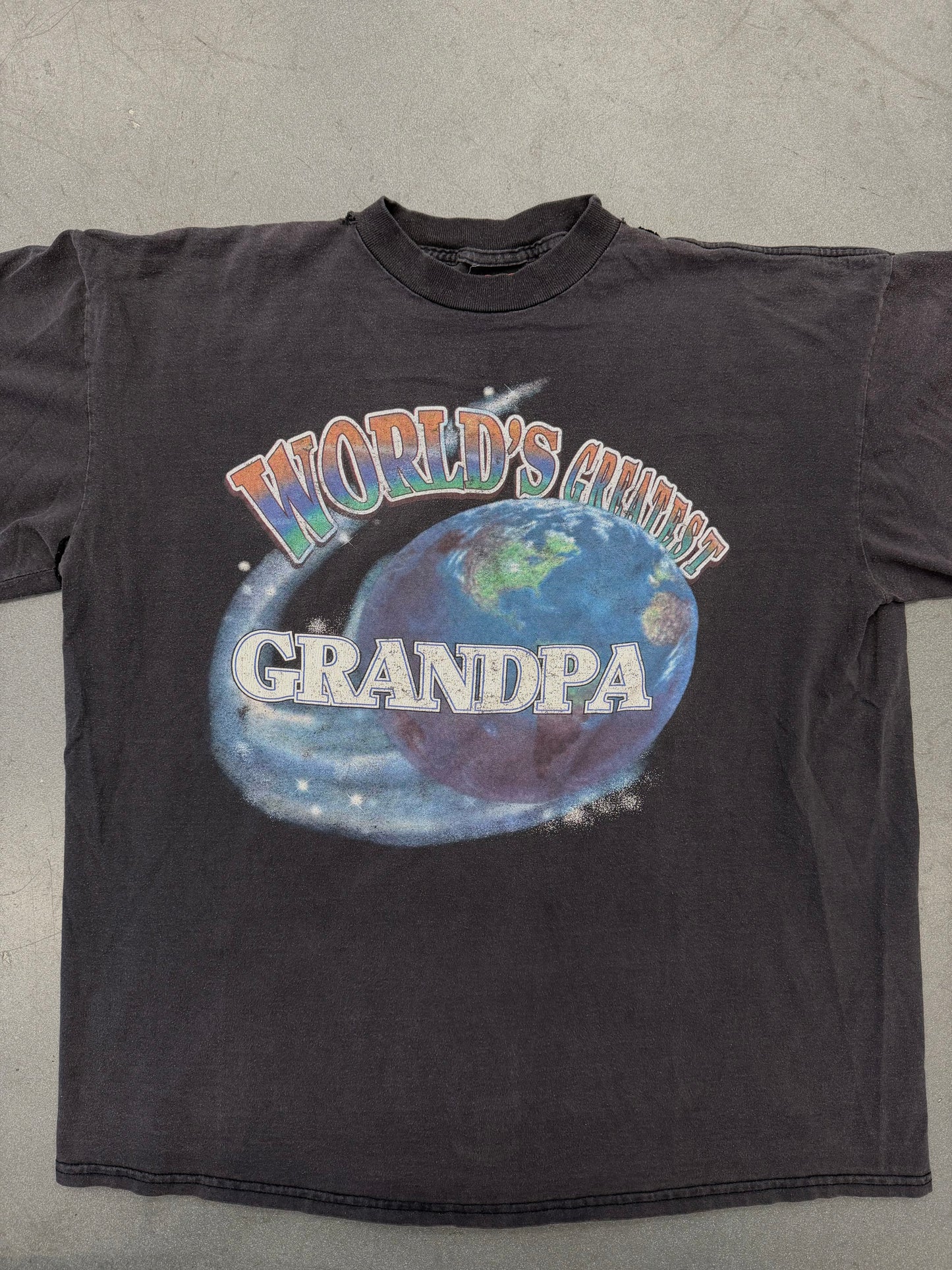 90'S WORLD'S GREATEST GRANDPA TEE (TSI TAG)
