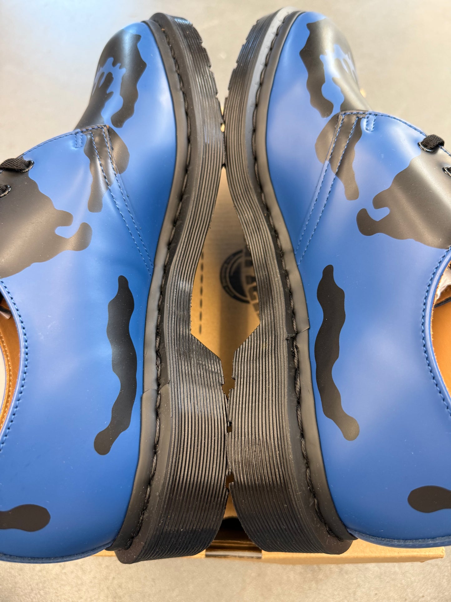 FW25 SUPREME DR. MARTENS 1461 3-EYE SHOE - BLUE