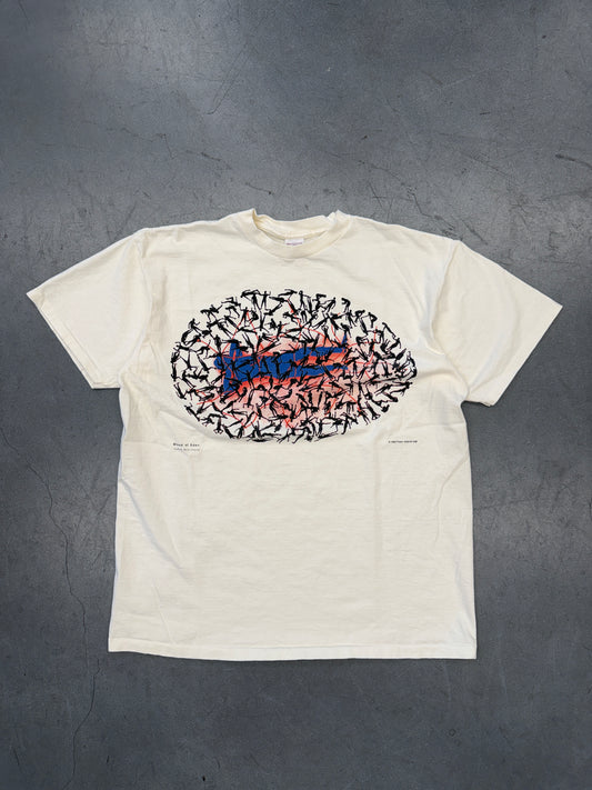 1992 PETER GABRIEL BLOOD OF EDEN SECRET WORLD TOUR TEE (DELTA TAG)