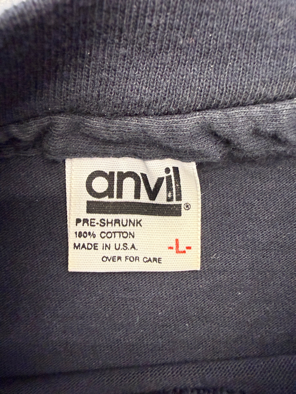 1990 THE JETSONS FAMILY CARTOON TEE (ANVIL BLACK BAR TAG)