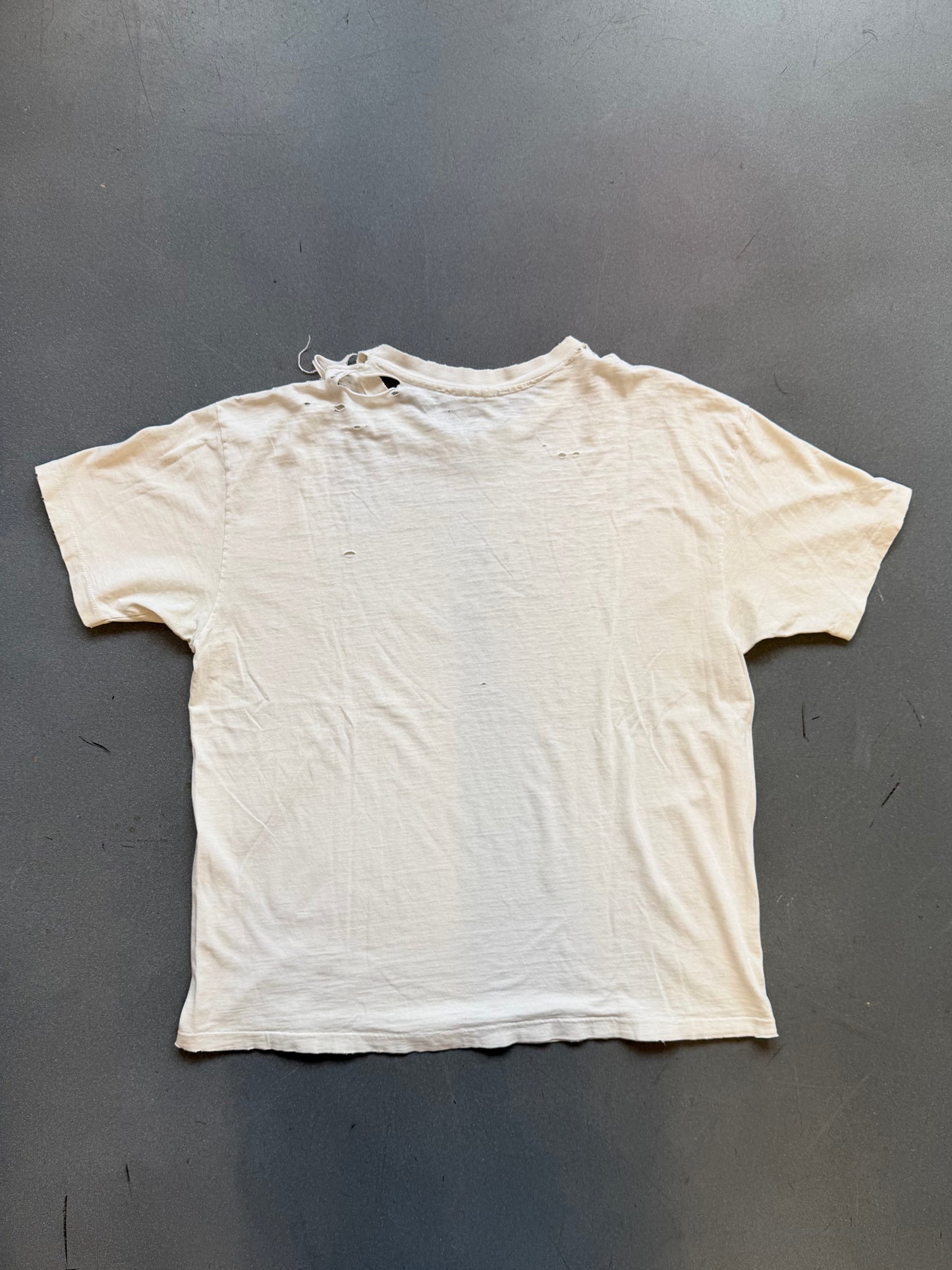 1988 FRANK KOZIK BUTTHOLE SURFERS COWGIRL DISTRESSED TEE (HANES BEEFY TAG)