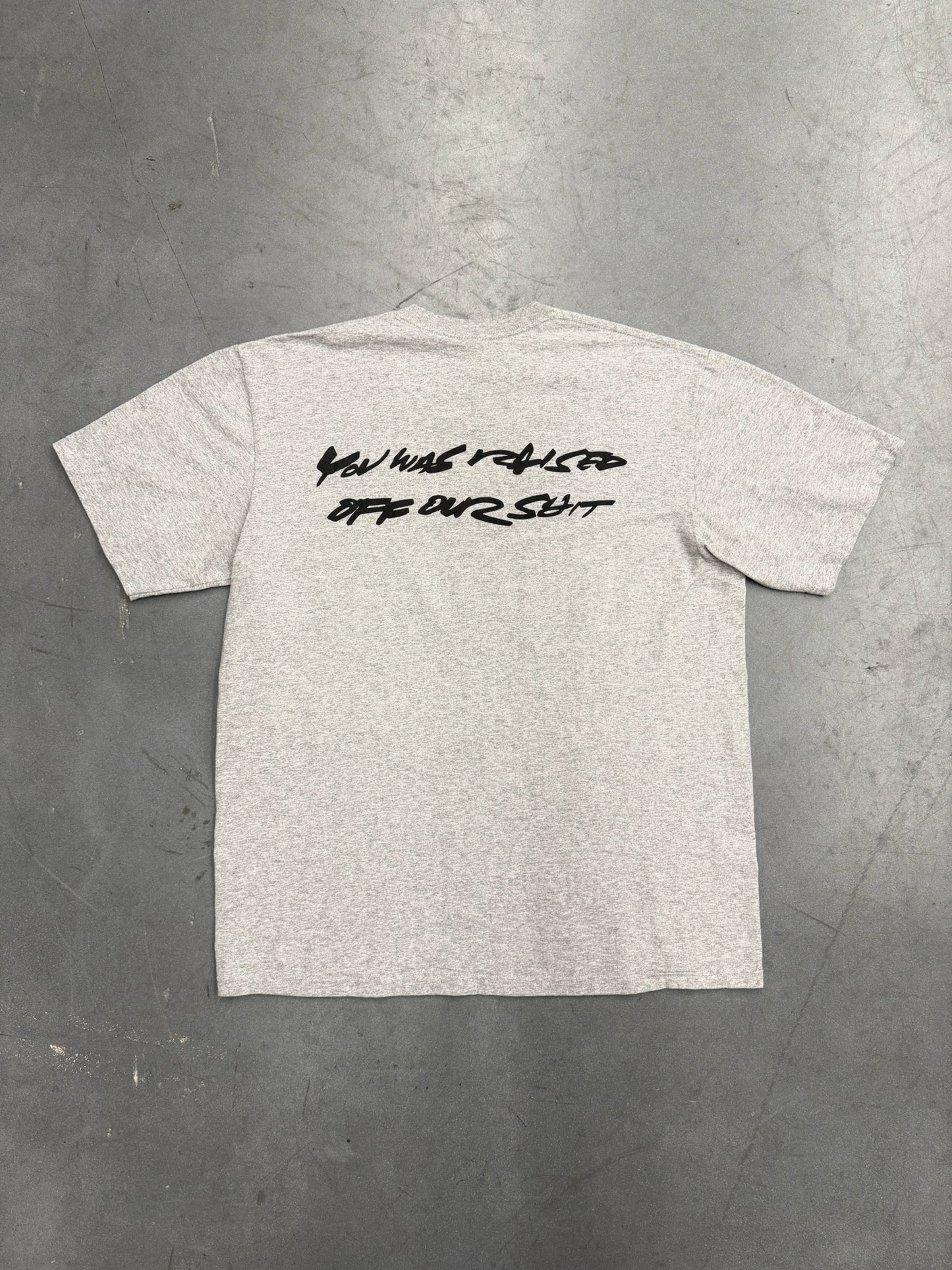 SS24 SUPREME FUTURA BOX LOGO TEE - HEATHER GREY