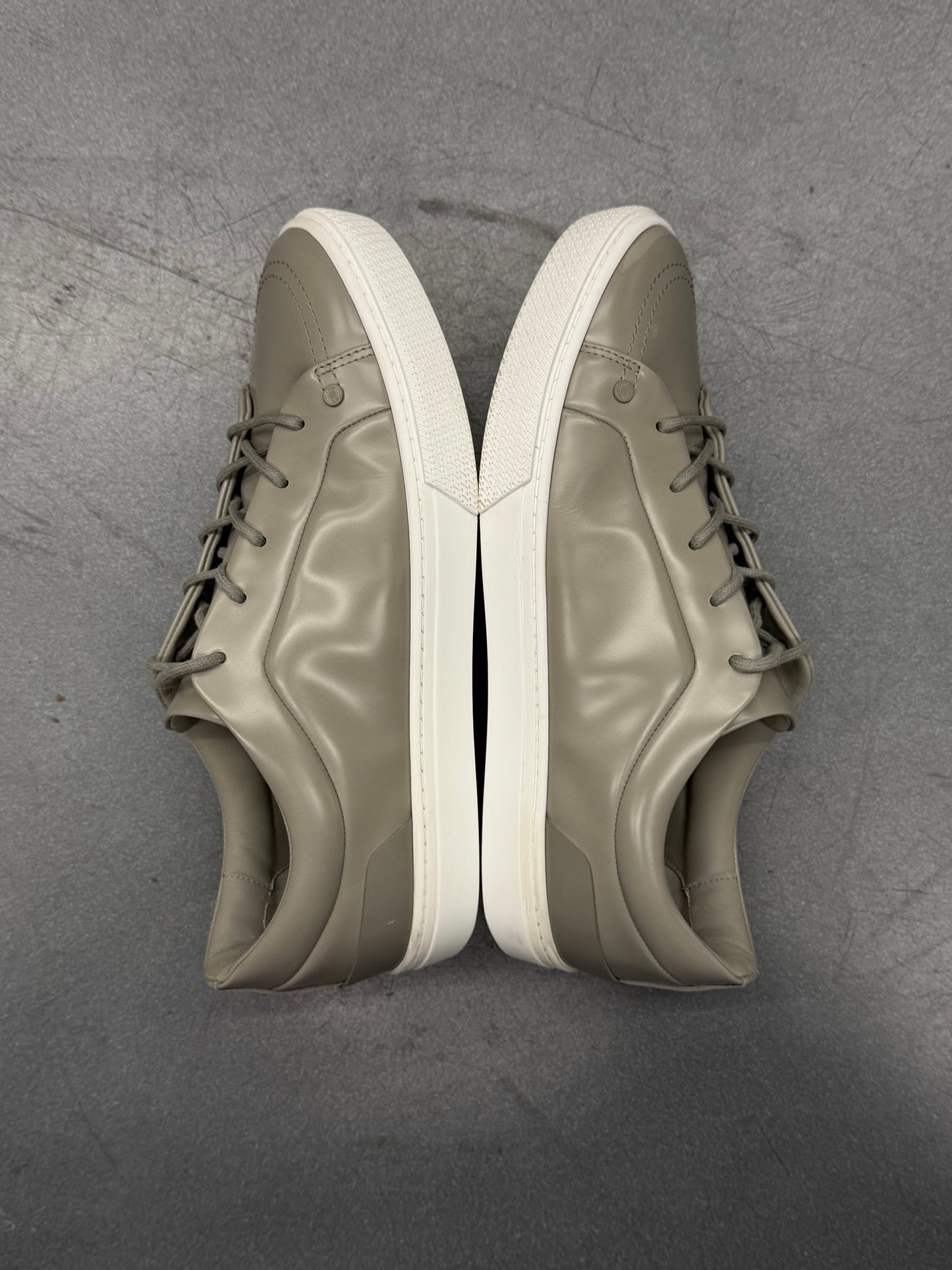 SIZE 42 HERMES IRWIN SNEAKERS - GREY (NO BOX)