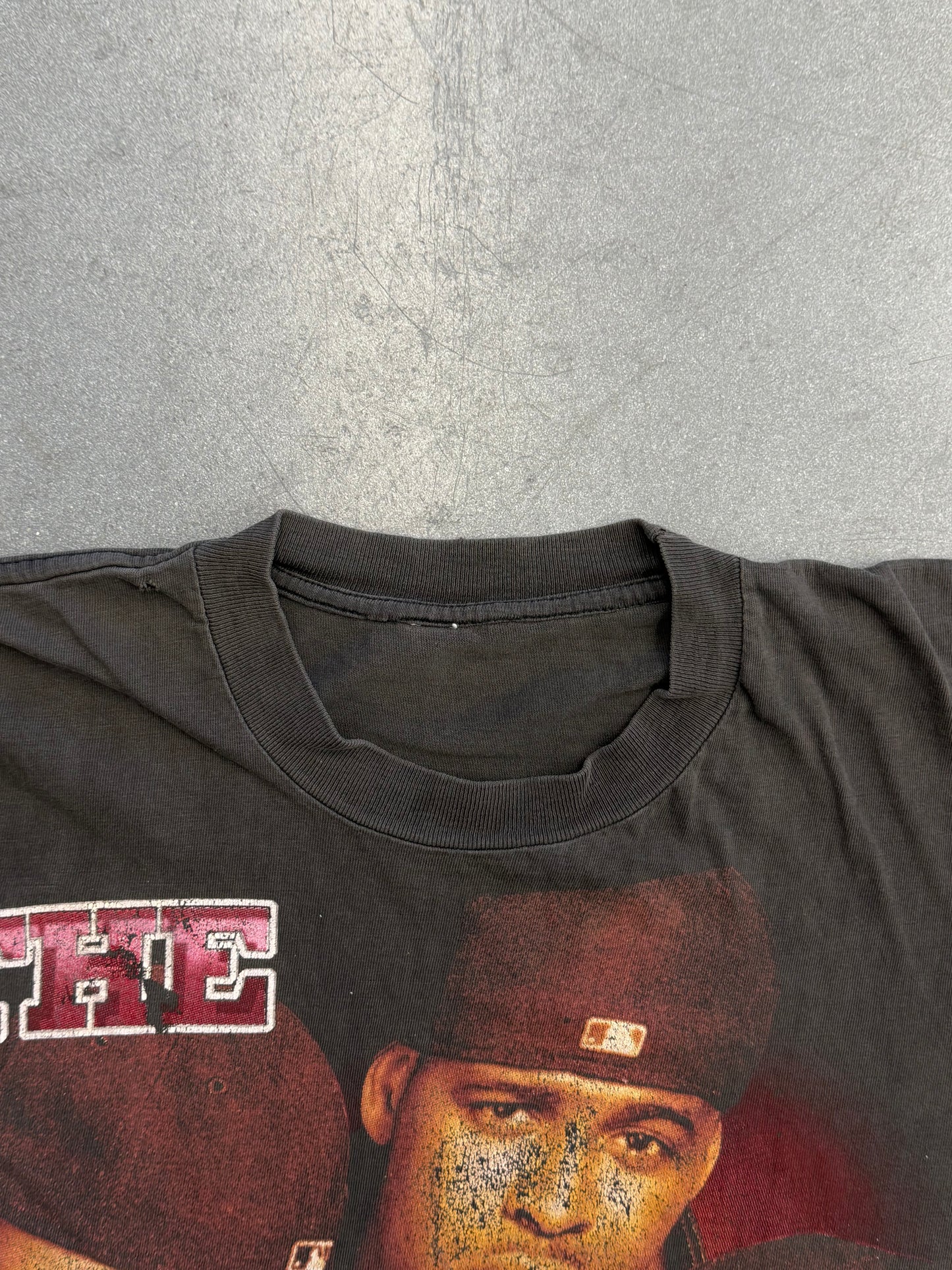 90S THE LOX "MONEY, POWER & RESPECT" BOOTLEG RAP TEE (PULLED TAG)