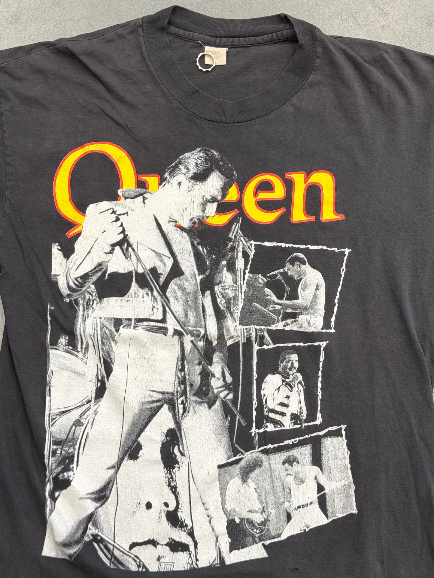 80S QUEEN "THE SHOW MUST GO ON" TEE (FADED TAG)