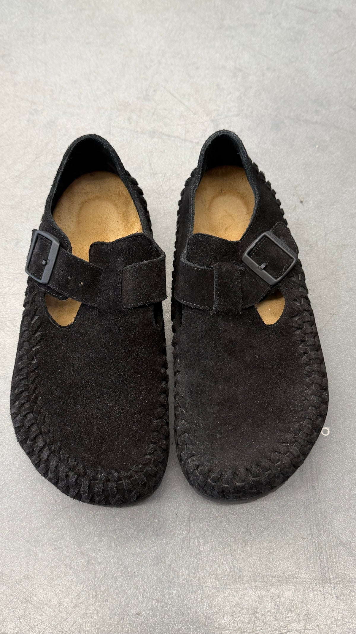 KITH BIRKENSTOCK LONDON BRAIDED - BLACK (W/BOX)