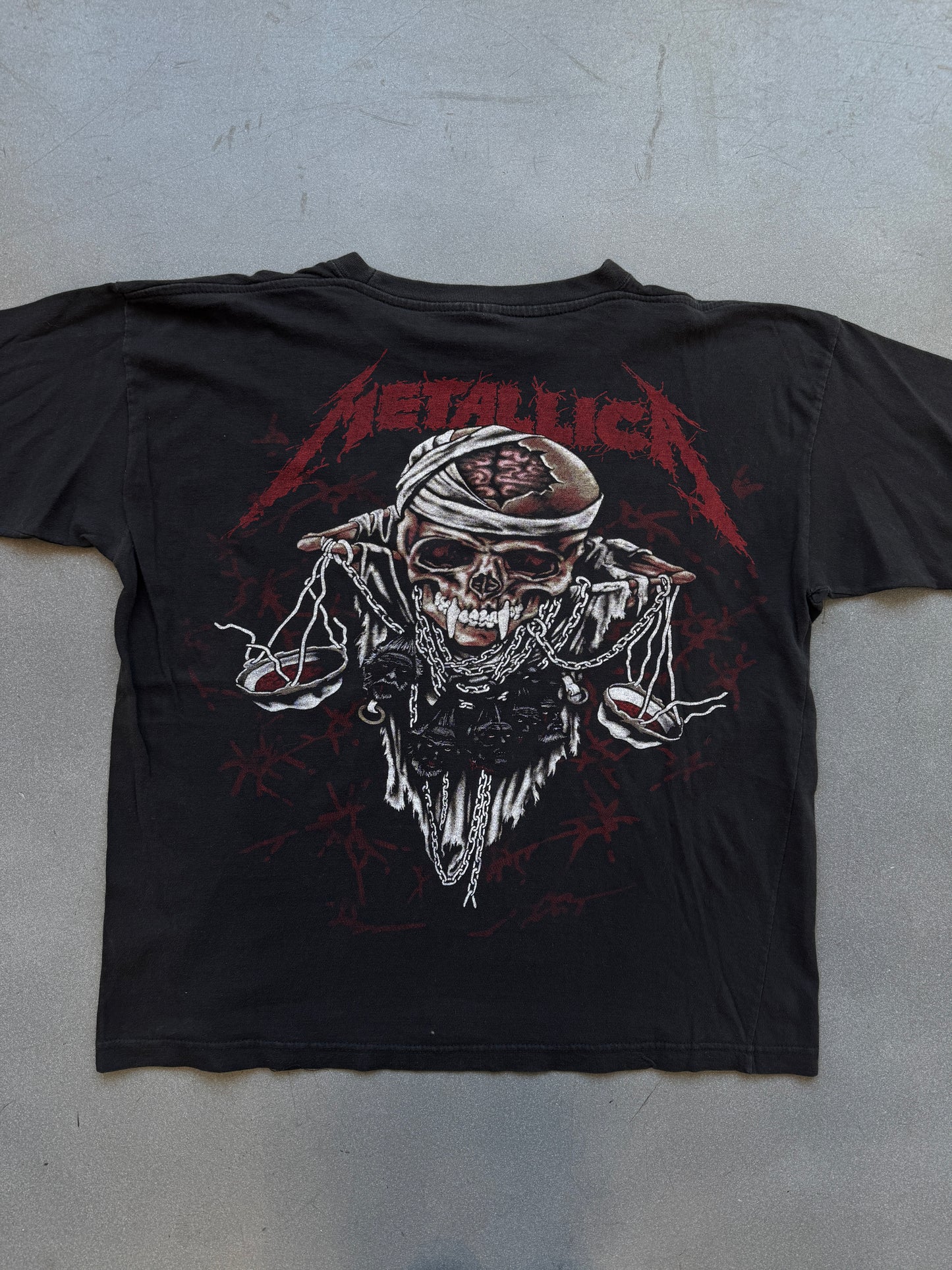 90'S METALLICA EURO BOOTLEG TEE (FADED TAG)
