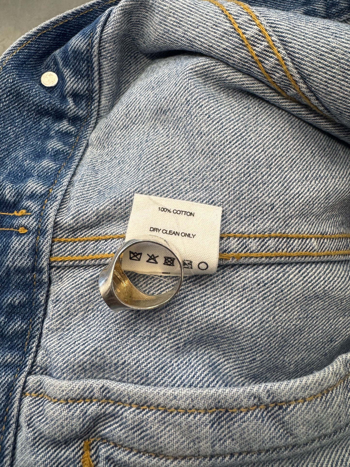 PALY HOLLYWOOD TRY-HARD DENIM TRUCKER JACKET