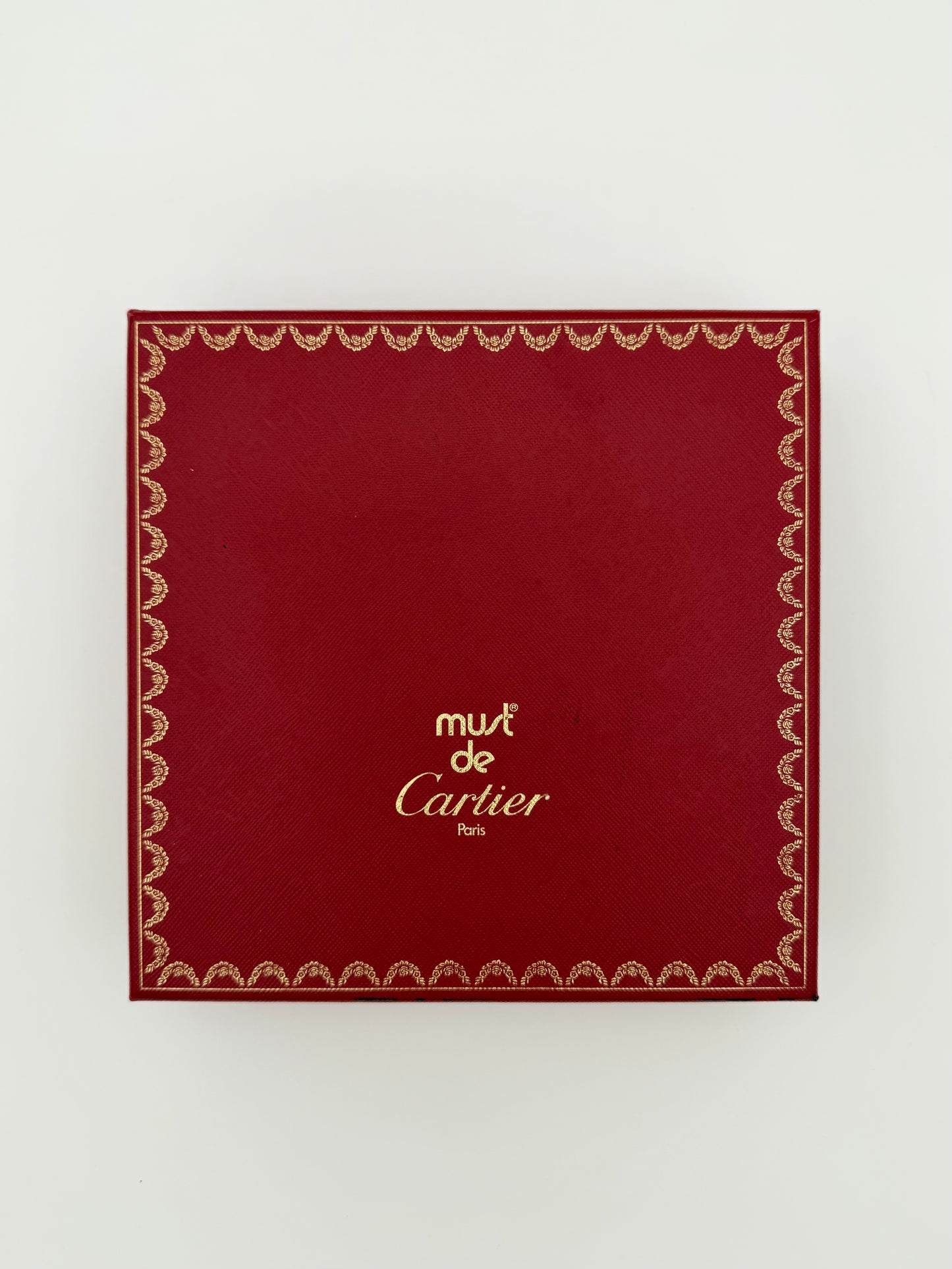 CARTIER TRINITY THREE-TONE BUCKLE LEATHER BELT (W/ BOX)