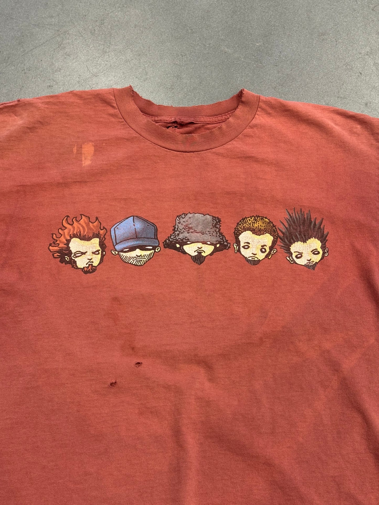 1998 LIMP BIZKIT SCHOOL BUS TEE (PULLED TAG)
