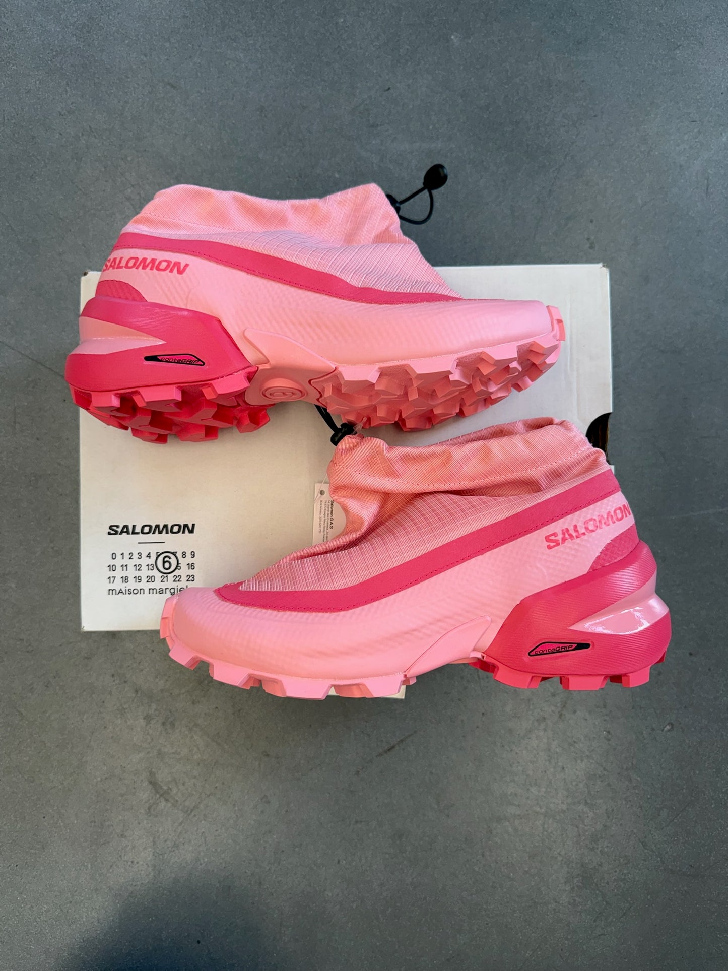 2024 SIZE 7.5W SALOMON CROSS LOW MM6 MAISON MARGIELA FLAMINGO PINK