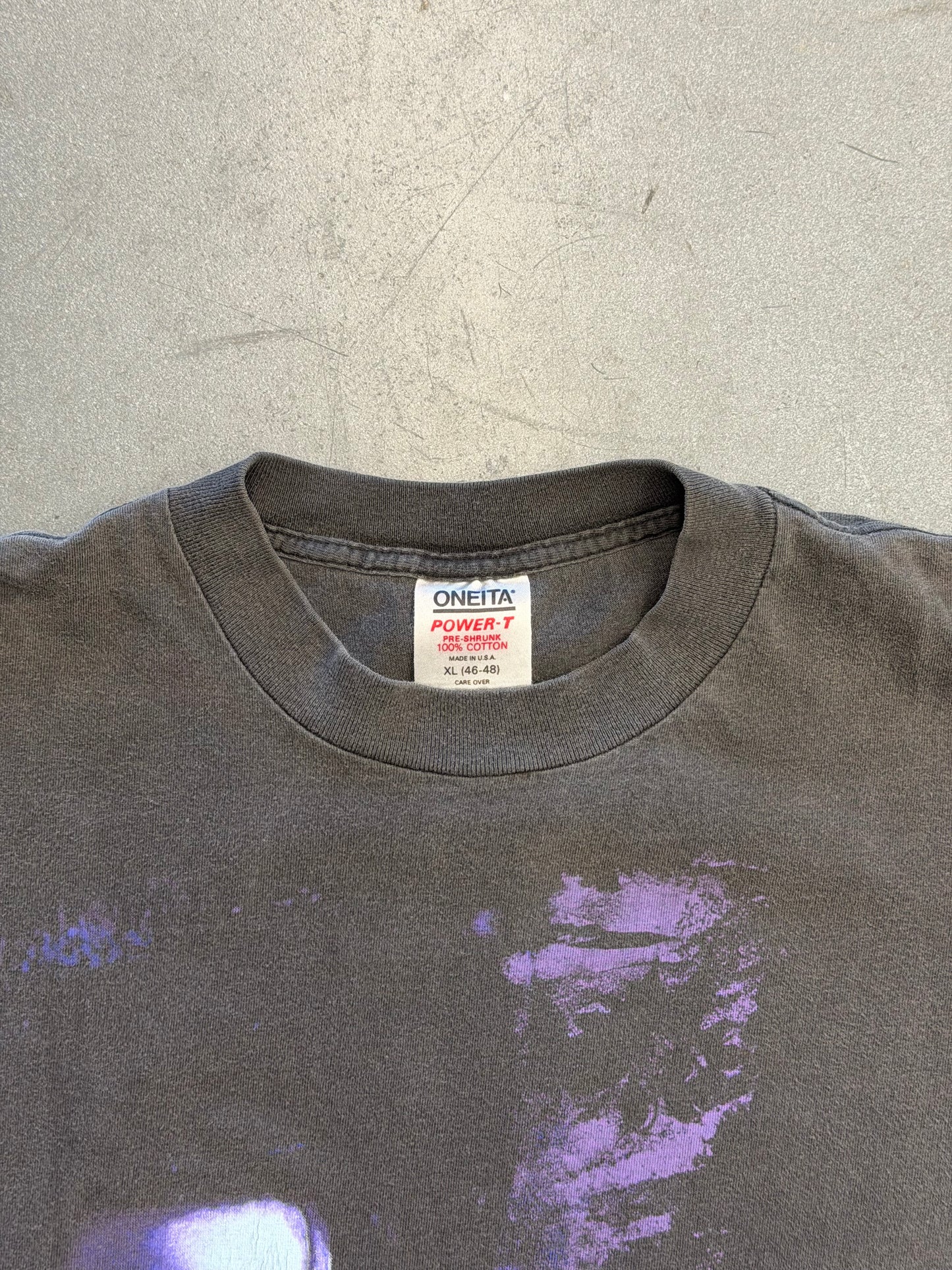 1989 THE CURE THE PRAYER TOUR TEE (ONEITA TAG)