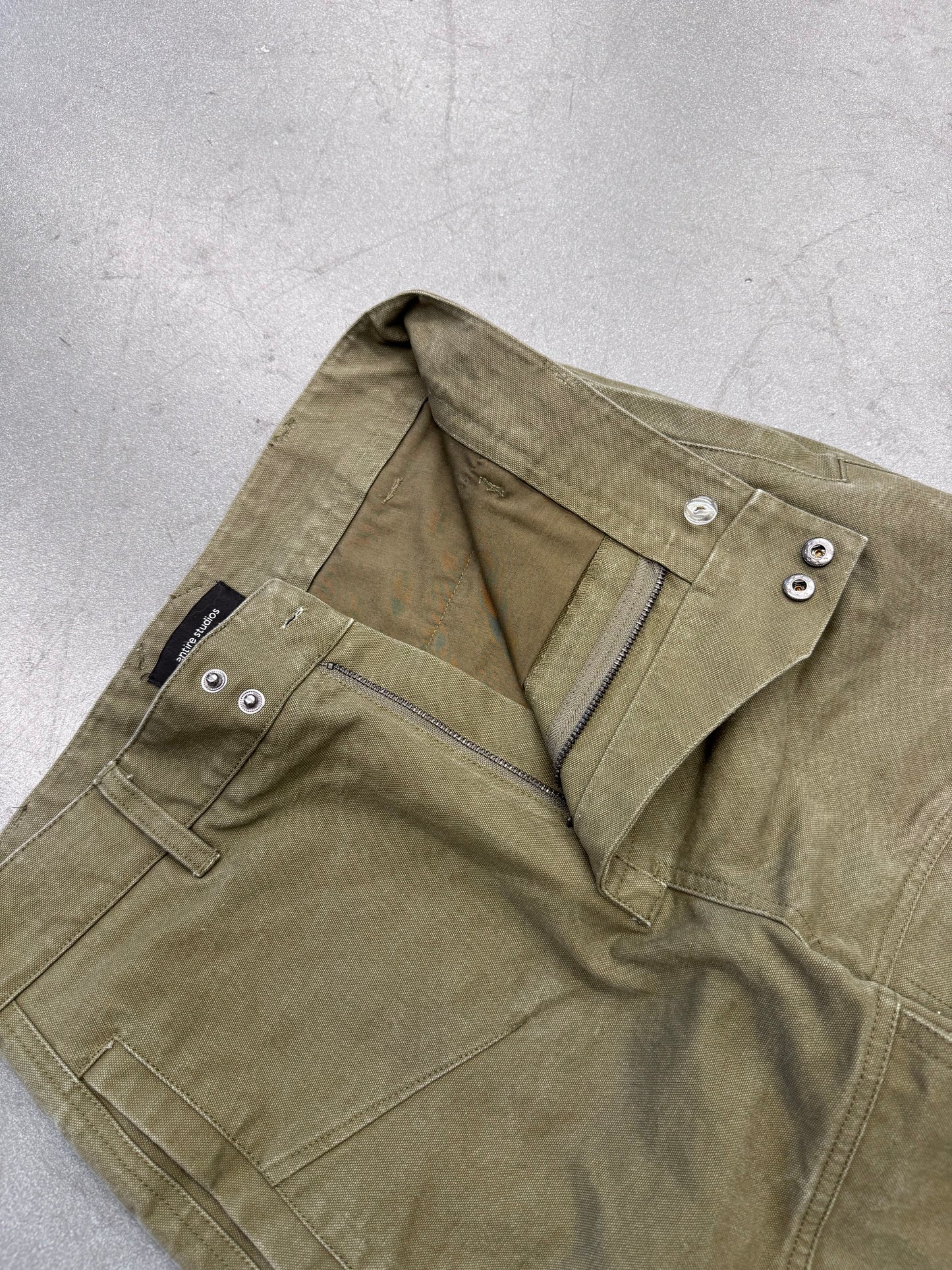 ENTIRE STUDIOS CONVERTIBLE CARGO PANTS